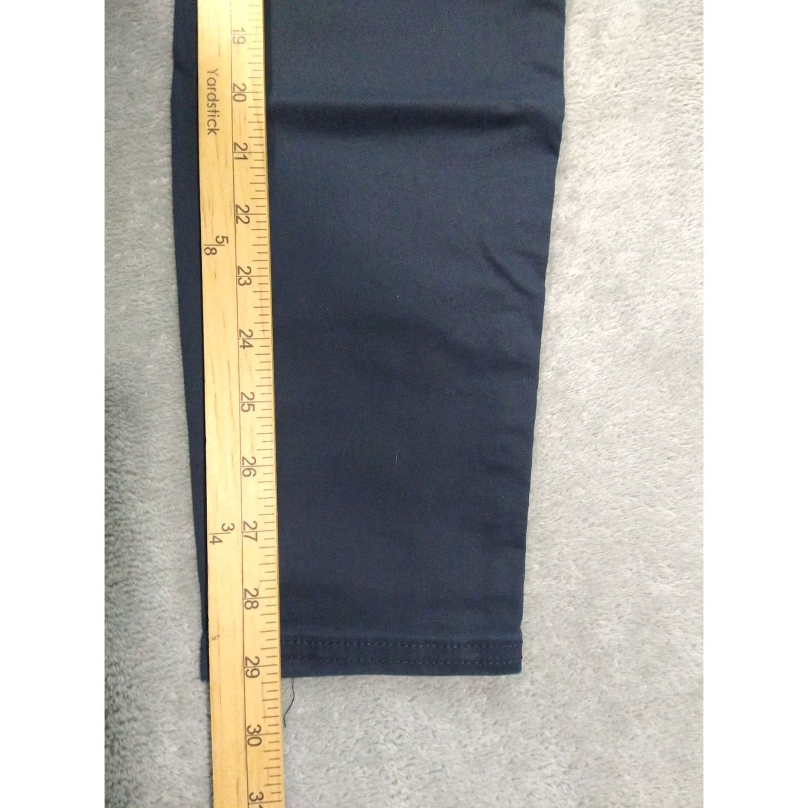 Prana prAna Jeans Womens 2 Skinny Mid Rise Stretch Organic Cotton Navy Blue Oday Denim 29 in Inseam 5-Pocket Womens Size 26" / US 2 / IT 38 - 5 Thumbnail