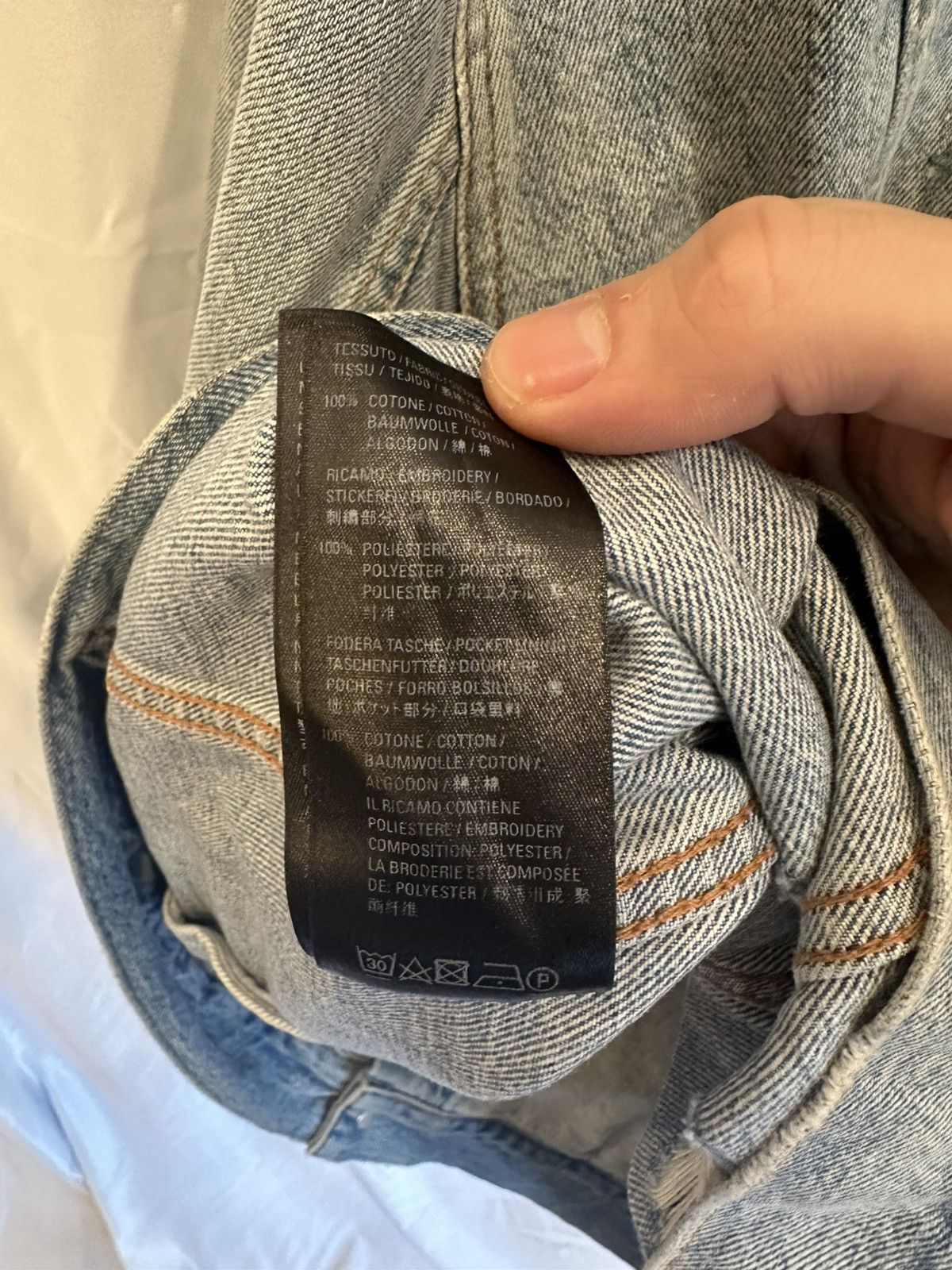 Balenciaga Balenciaga Denim Jacket Size US M / EU 48-50 / 2 - 9 Thumbnail