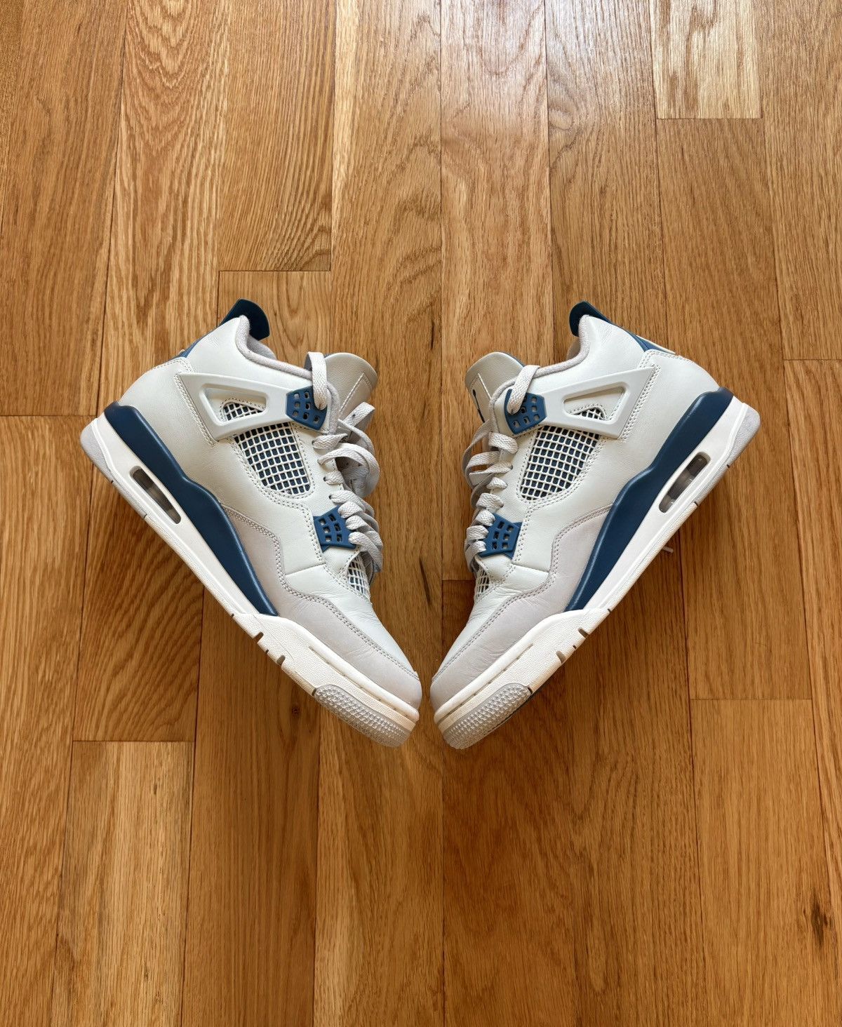 Jordan Brand Size 9.5 - Air Jordan 4 Retro 2024 Military Blue Industrial Size US 9.5 / EU 42-43 - 1 Thumbnail