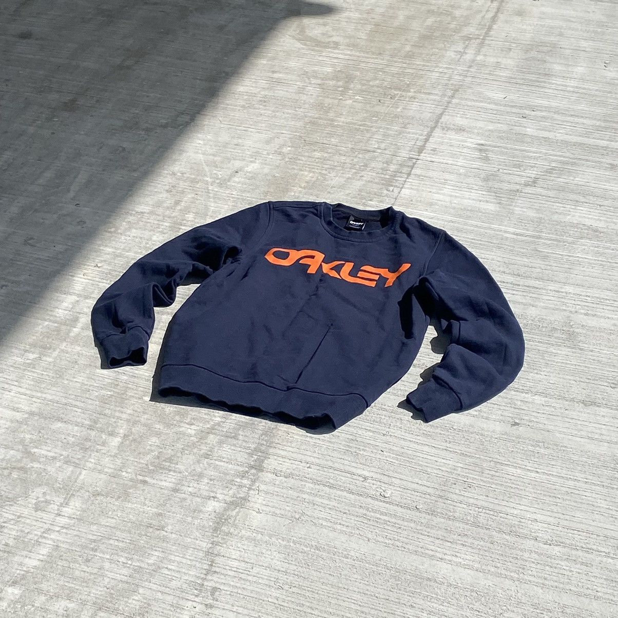 Oakley × Vintage Oakley Vintage Big Logo Sweatshirt Longsleeve Size US XS / EU 42 / 0 - 1 Thumbnail