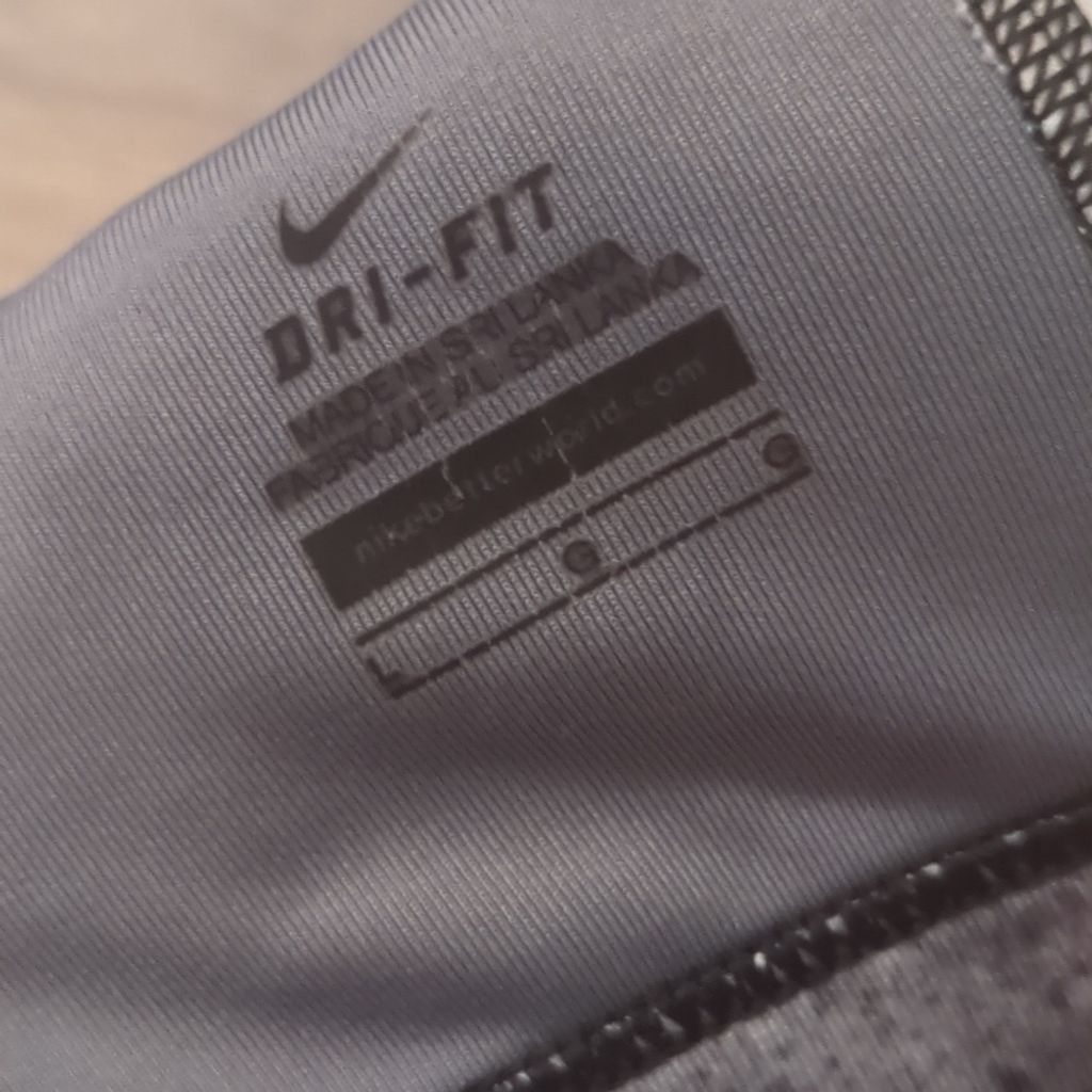Nike Nike black gray sports bra size large Size ONE SIZE - 3 Thumbnail