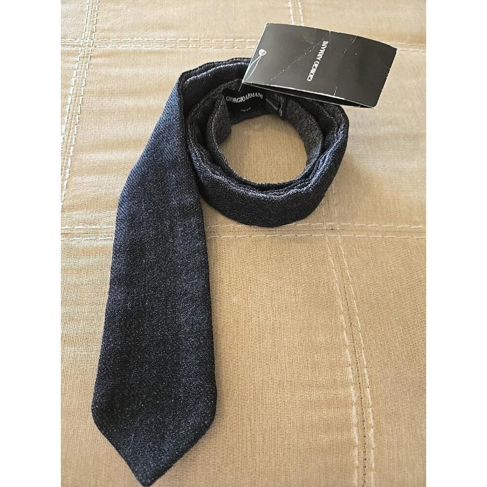 Giorgio Armani VTG Giorgio Armani Handmade Neck Tie Made in Italy '90s Size ONE SIZE - 6 Thumbnail
