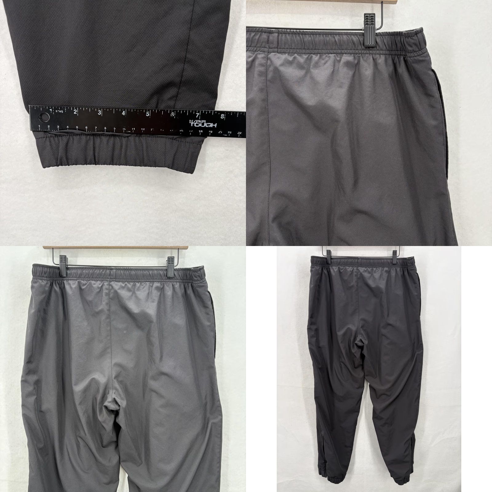 Lacoste Lacoste Sport Pants Mens XL Black Novak Djokovic Tennis Track Joggers Warmup Size US 36 / EU 52 - 9 Thumbnail