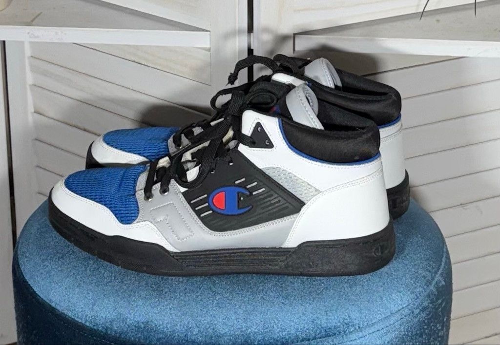 Champion Champion men's block black sneaker shoe red white blue 11 Size US 11 / EU 44 - 2 Thumbnail