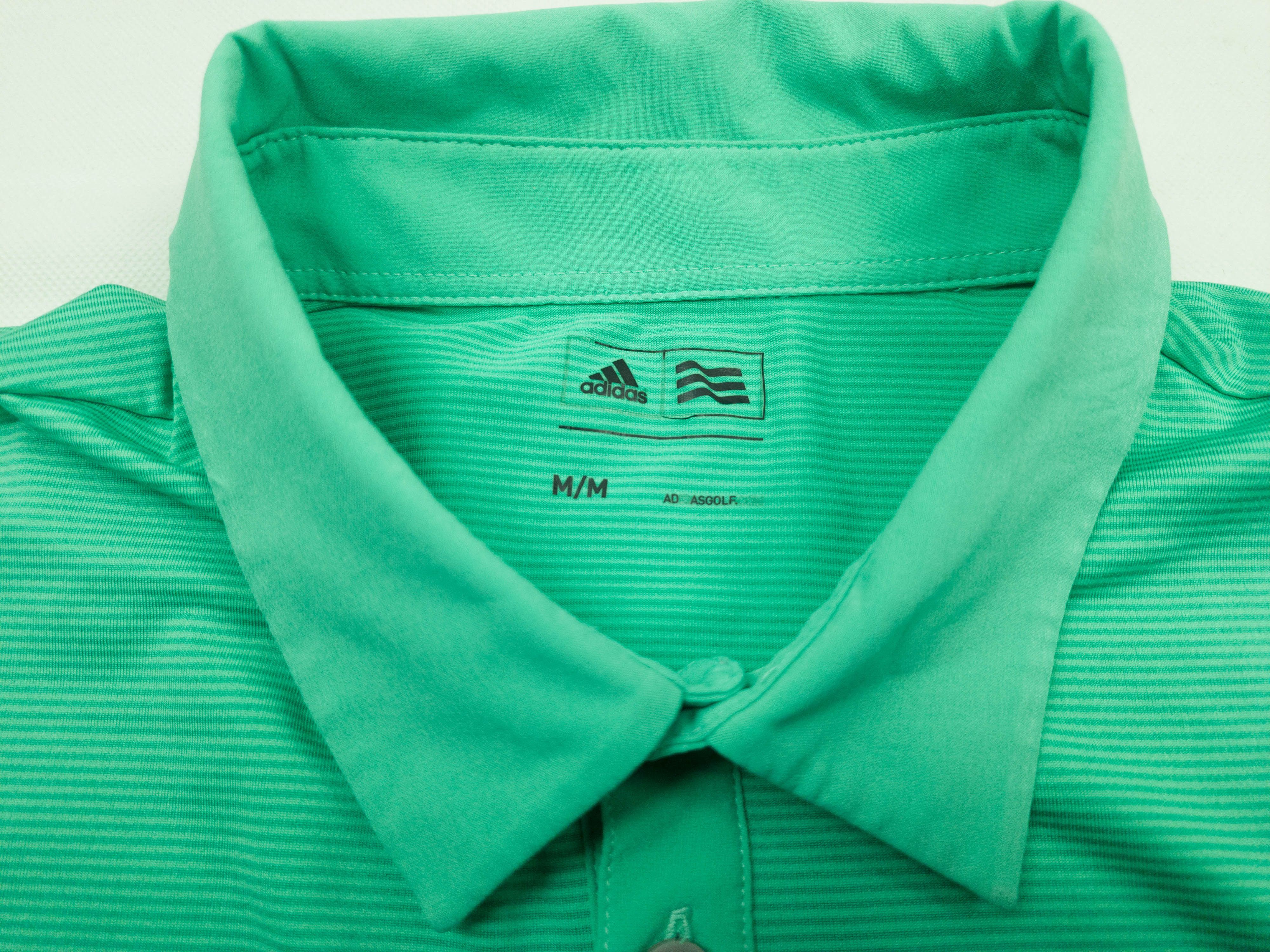 Adidas Adidas mens activewear polo top size L (LABEL M) vgc ..a Size US L / EU 52-54 / 3 - 5 Thumbnail