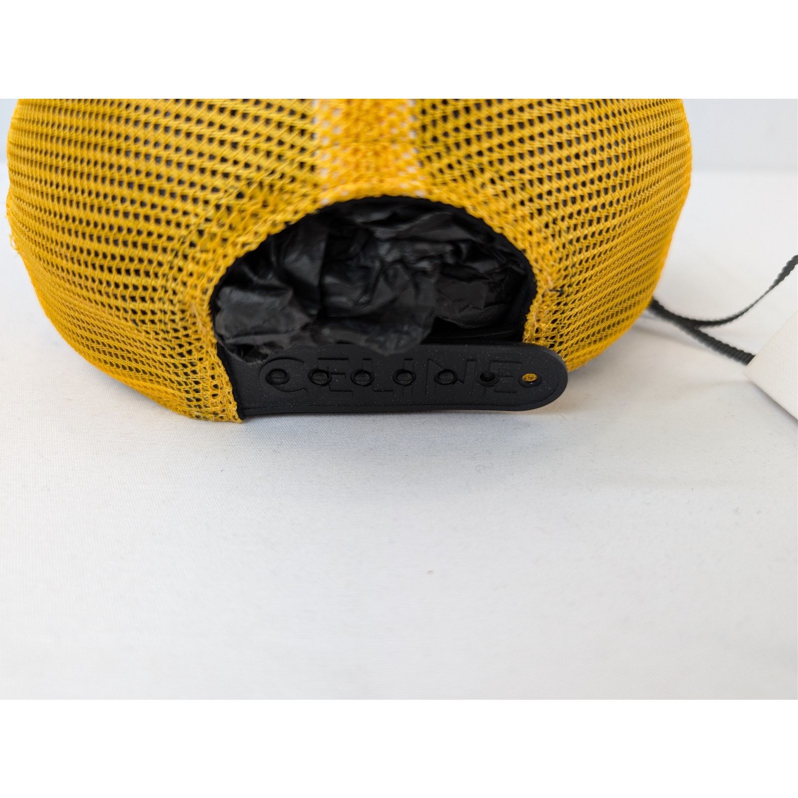 Celine o1rshd1 Size: M / mesh baseball Cap / Hat in Yellow/Beige Size ONE SIZE - 6 Thumbnail
