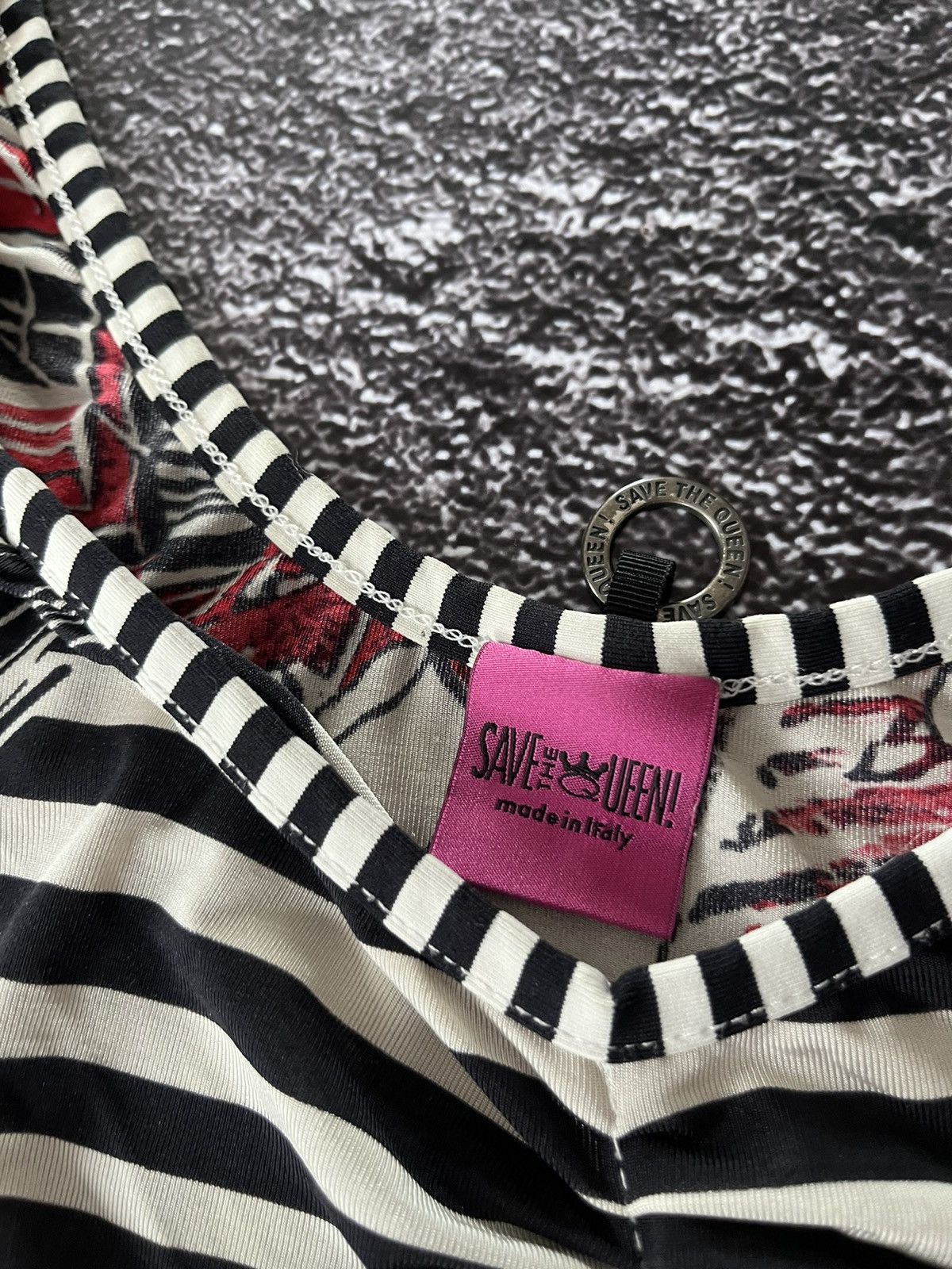 Japanese Brand Save the Queen Mesh Long Sleeve Like Jean Paul Gaultier Size M / US 6-8 / IT 42-44 - 6 Thumbnail