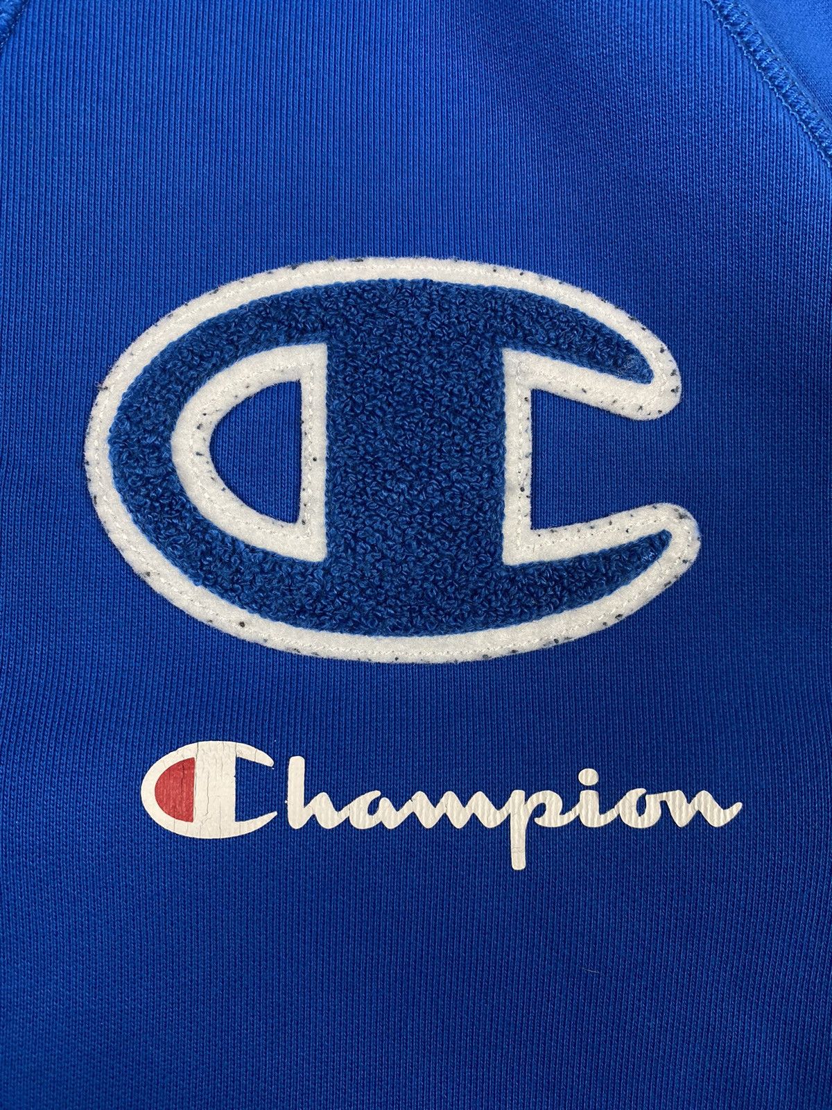 Champion Champion Embroidered Logo Blue Sweatshirt Jumper Size M Size US M / EU 48-50 / 2 - 6 Thumbnail