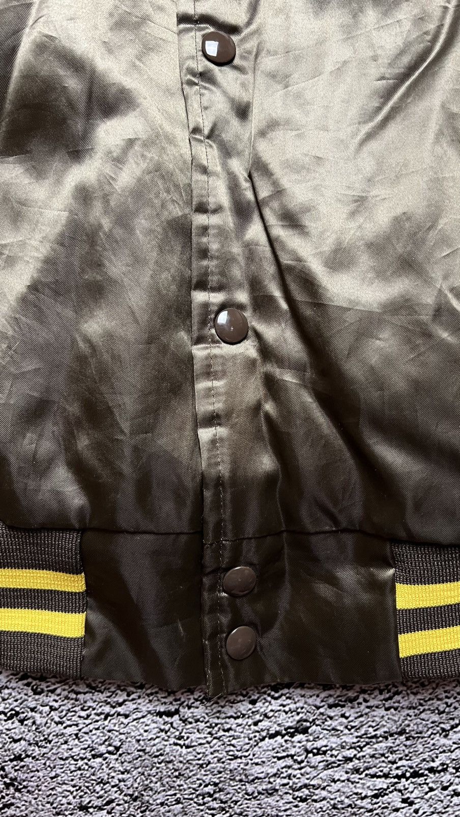 Chalk Line VTG 80-90’s Wyoming Cowboys NCAA Chalk Line bomber jacket Size US M / EU 48-50 / 2 - 4 Thumbnail