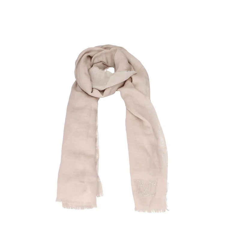 スカーフ MAX MARA BEIGE VISCOSE BLEND WHISKY SCARF Max Mara MAX MARA 'Whiskey' Beige Viscose Blend Scarf | Grailed