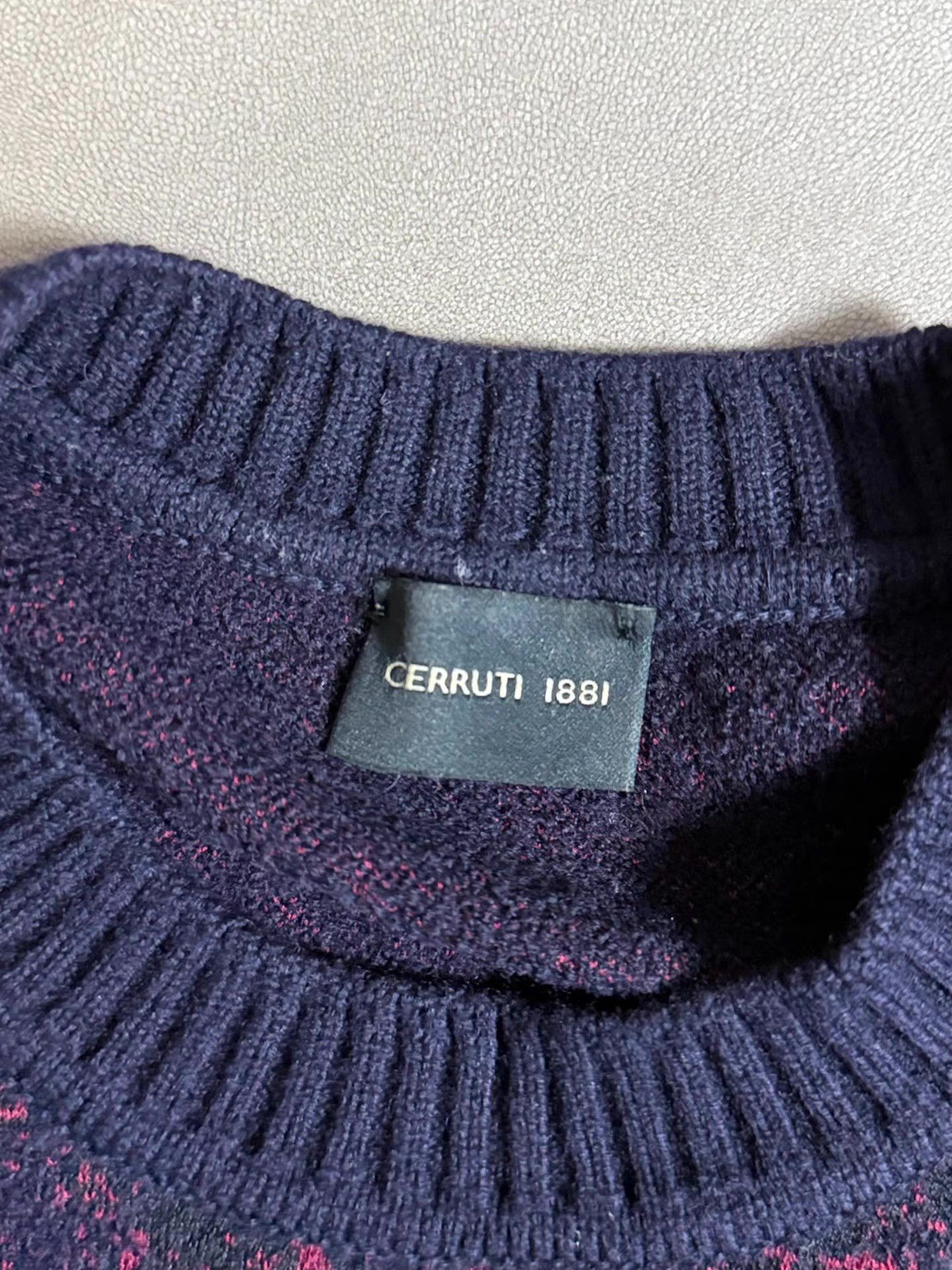 Cerruti 1881 CERRUTI 1881 Men's Knit Sweater Q20 Size US M / EU 48-50 / 2 - 2 Thumbnail