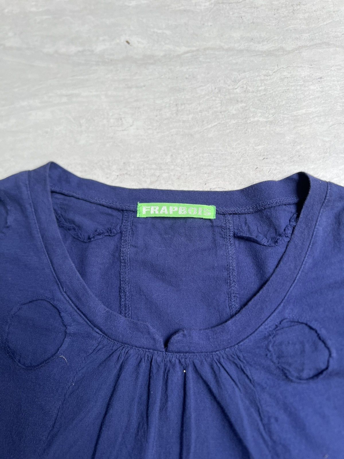 Frapbois FRAPBOIS Issey Miyake Blue T-shirt Size US M / EU 48-50 / 2 - 10 Thumbnail