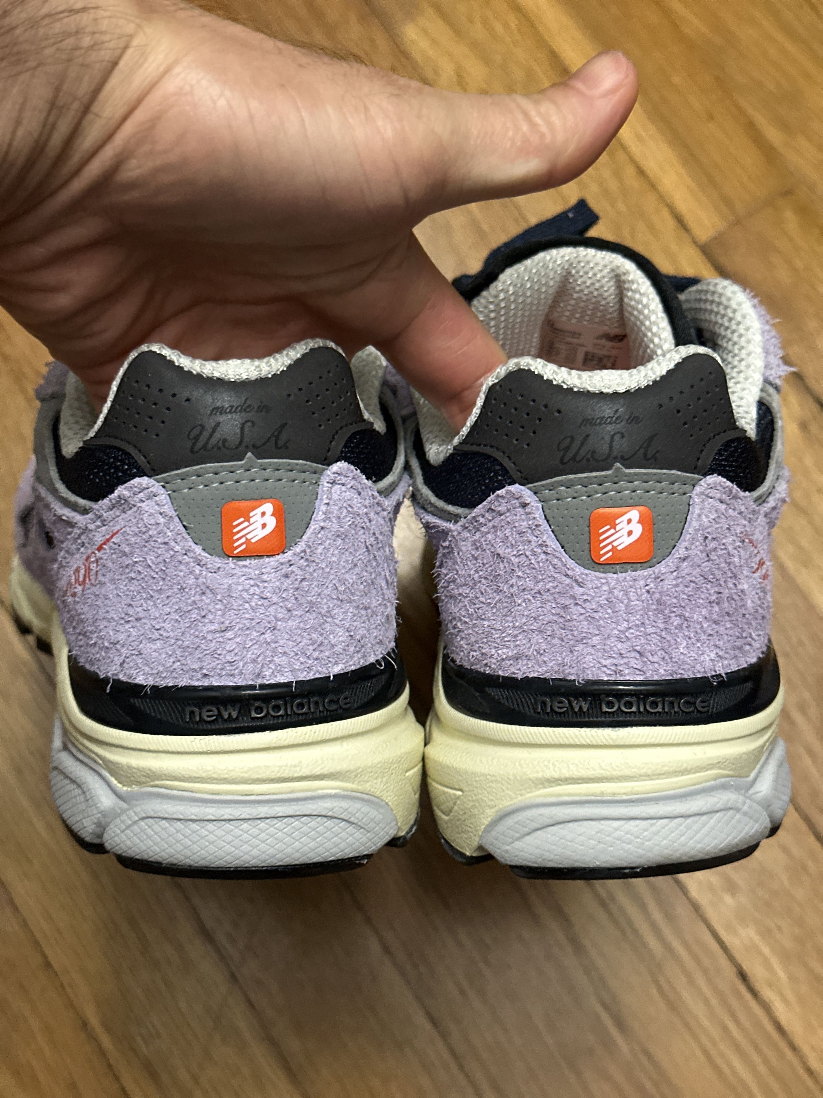 New Balance New balance Teddy Santis 990v3 Amethyst Shoe Size US 9 / EU 42 - 4 Thumbnail