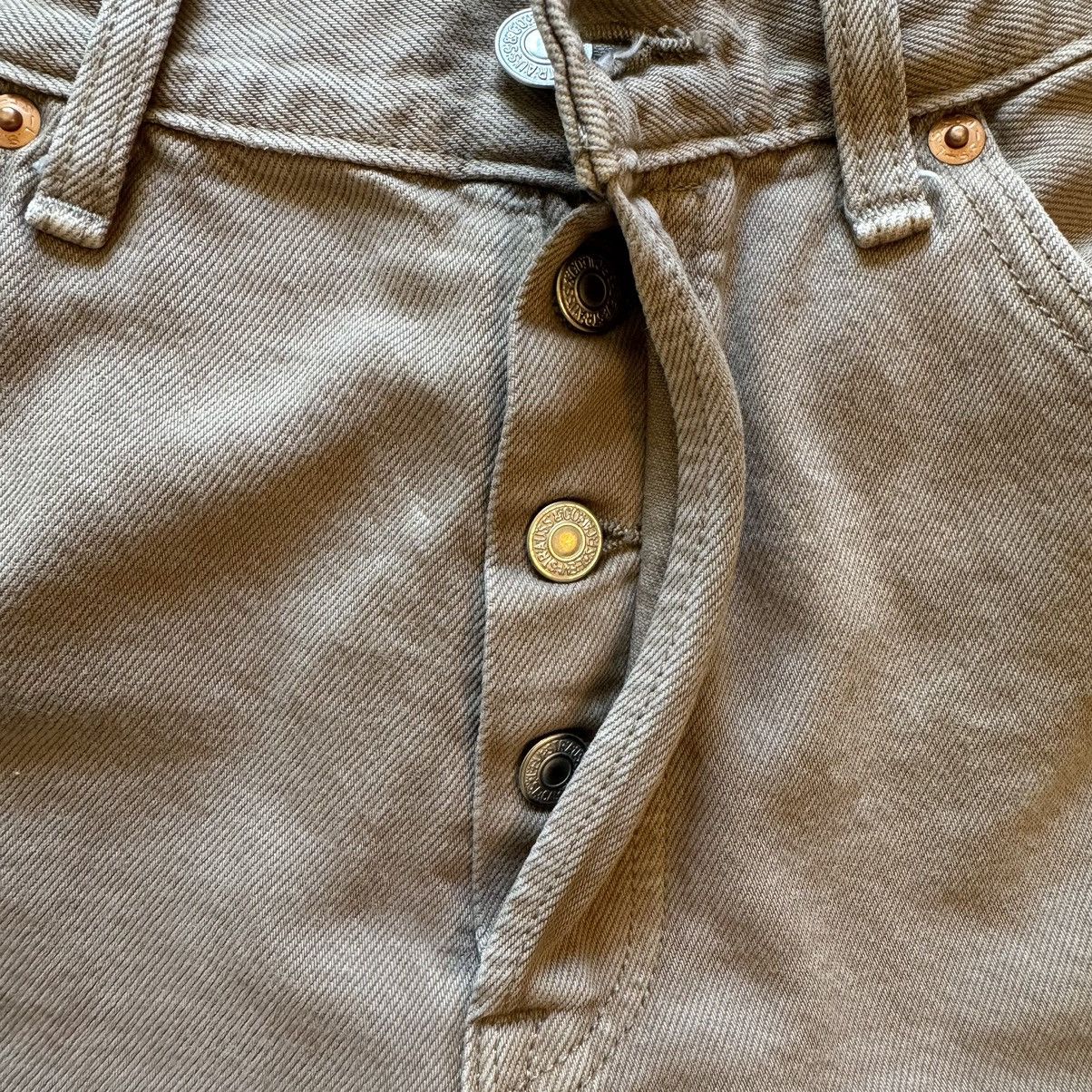 Levi's Vintage Levis’ 501 30x30 rare size Khaki Jeans Size US 30 / EU 46 - 7 Thumbnail