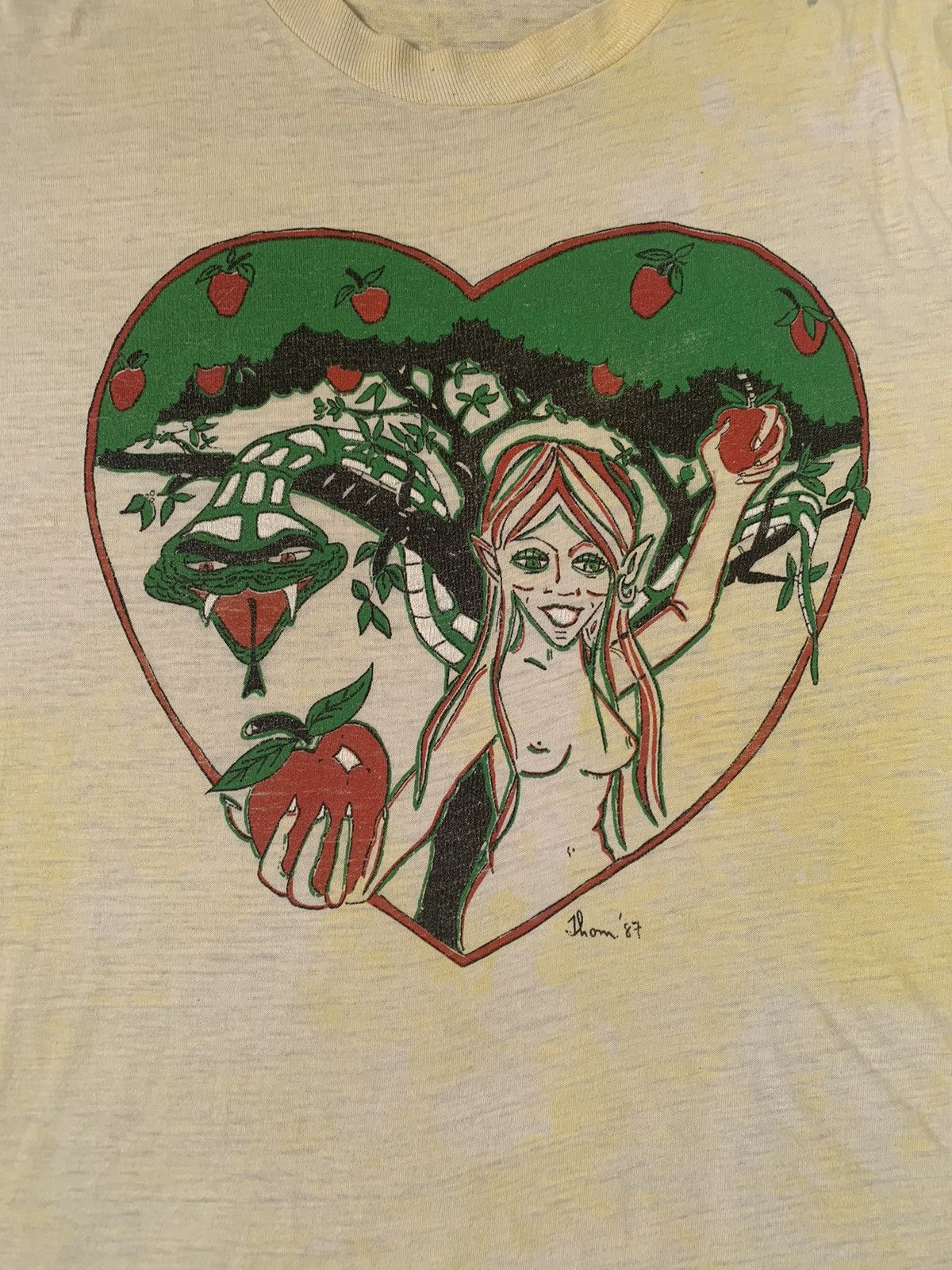 Vintage 1987 Guns & Roses? Garden of Eden Tee size L fits m/l Size US L / EU 52-54 / 3 - 2 Thumbnail