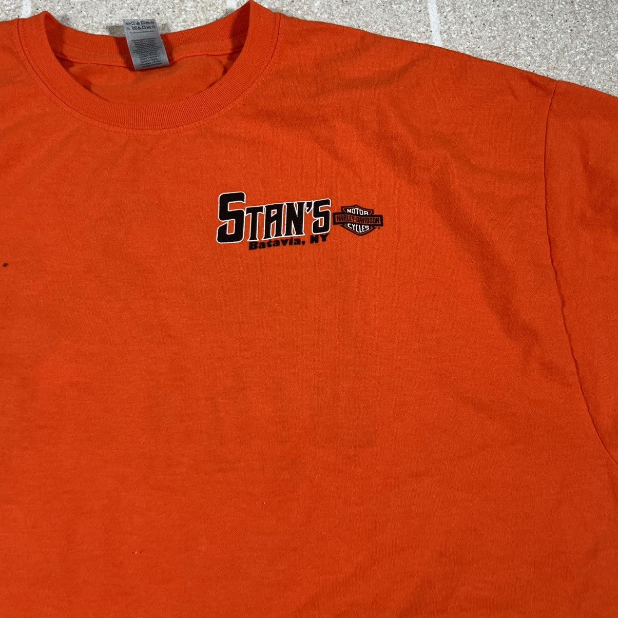 Harley Davidson Harley Davidson Stan’s Batavia NY T-Shirt 2XL Biker Size US XXL / EU 58 / 5 - 4 Thumbnail