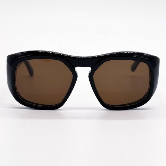 Valentino NEW VALENTINO SUNGLASSES VLS-179A BLACK/BROWN GEOMETRIC WOME Size ONE SIZE - 2 Thumbnail