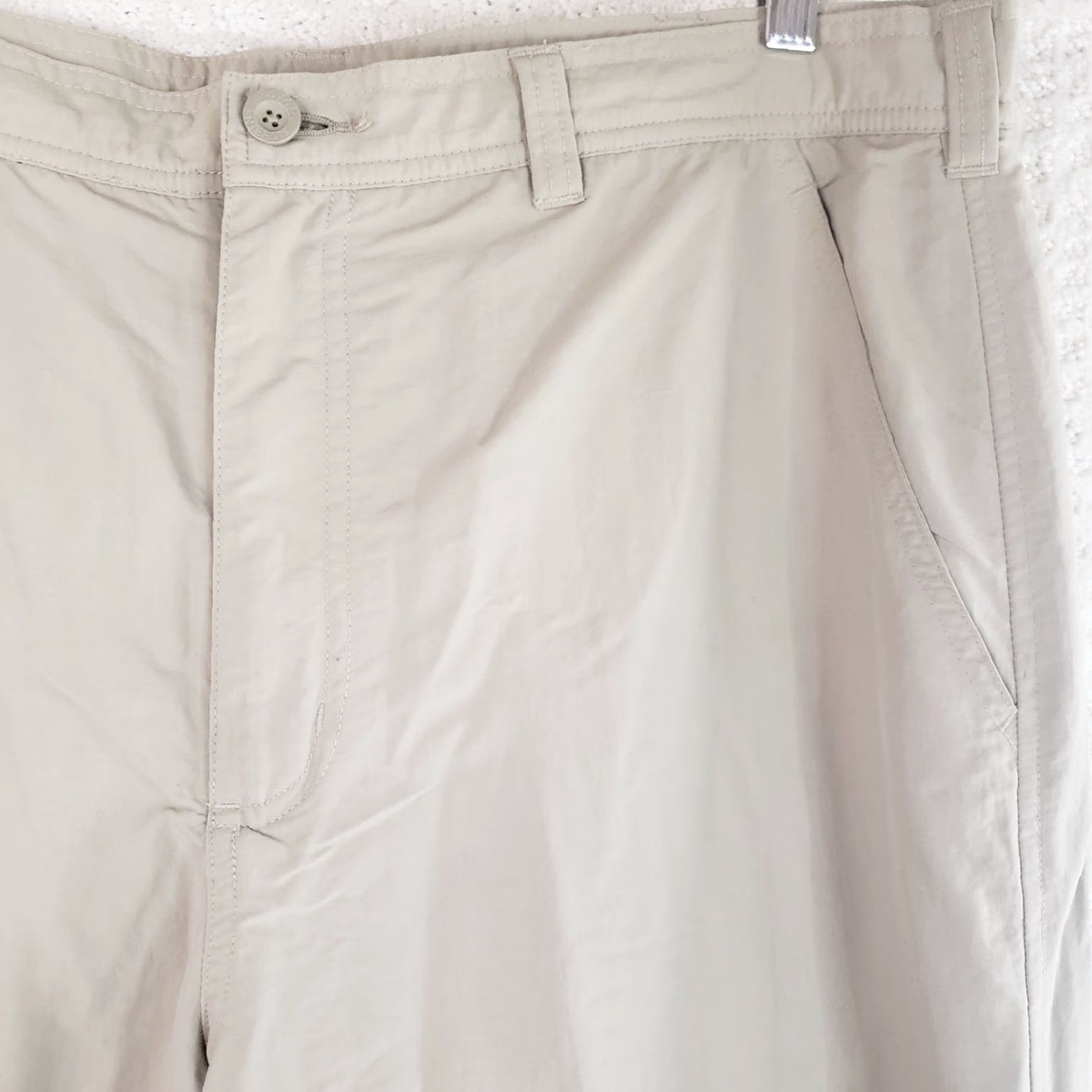 Royal Robbins VINTAGE Royal Robbins Lined Hiking Pants Men 38x31 Beige Nylon Lightweight Cargo Utility Pants Mens Beige 38x31 Casual Outdoor Size US 38 / EU 54 - 5 Thumbnail