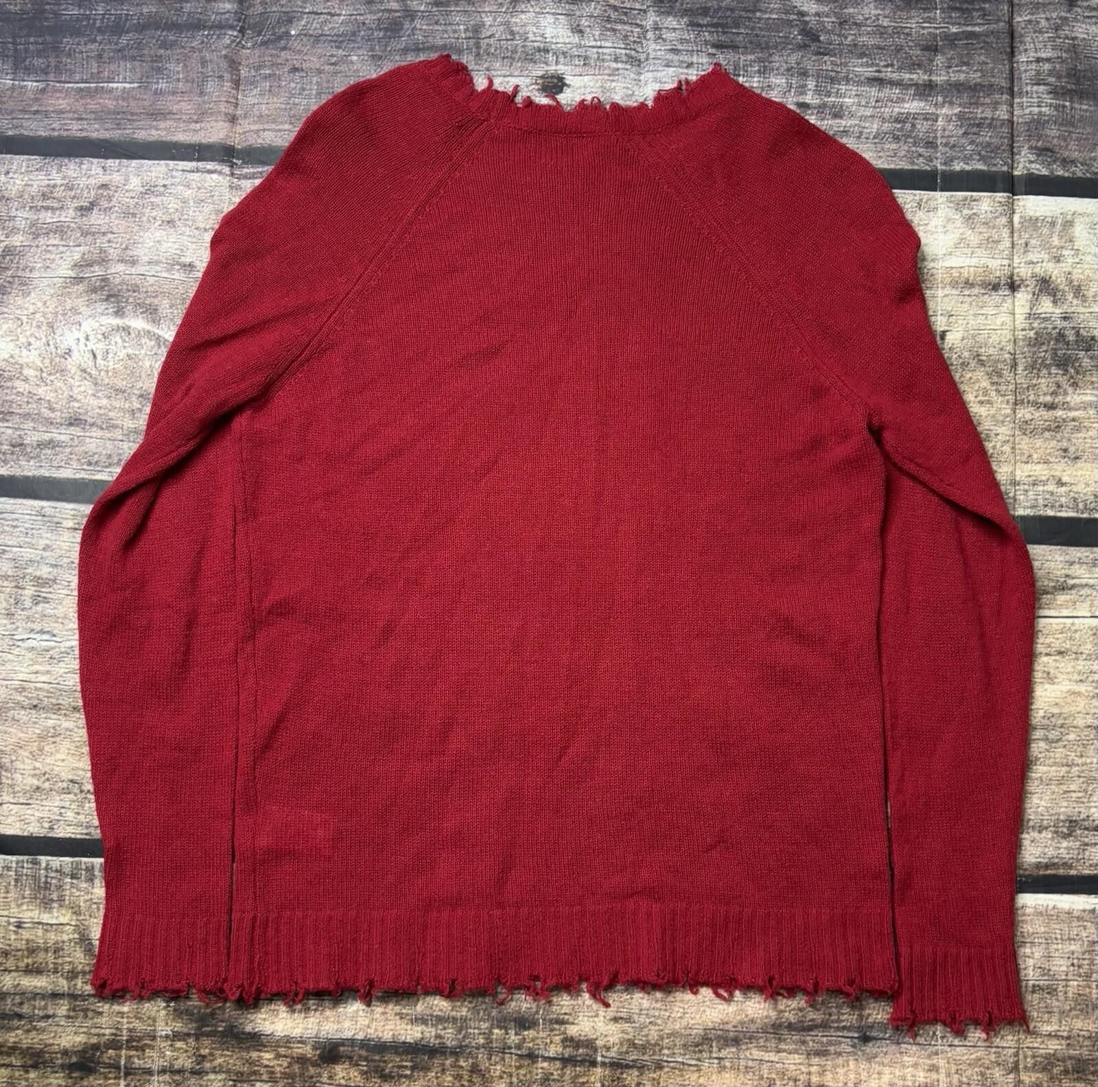 Other Minnie Rose Cashmere Sweater Women's XS Fringe Crew Neck Size XS / US 0-2 / IT 36-38 - 4 Thumbnail
