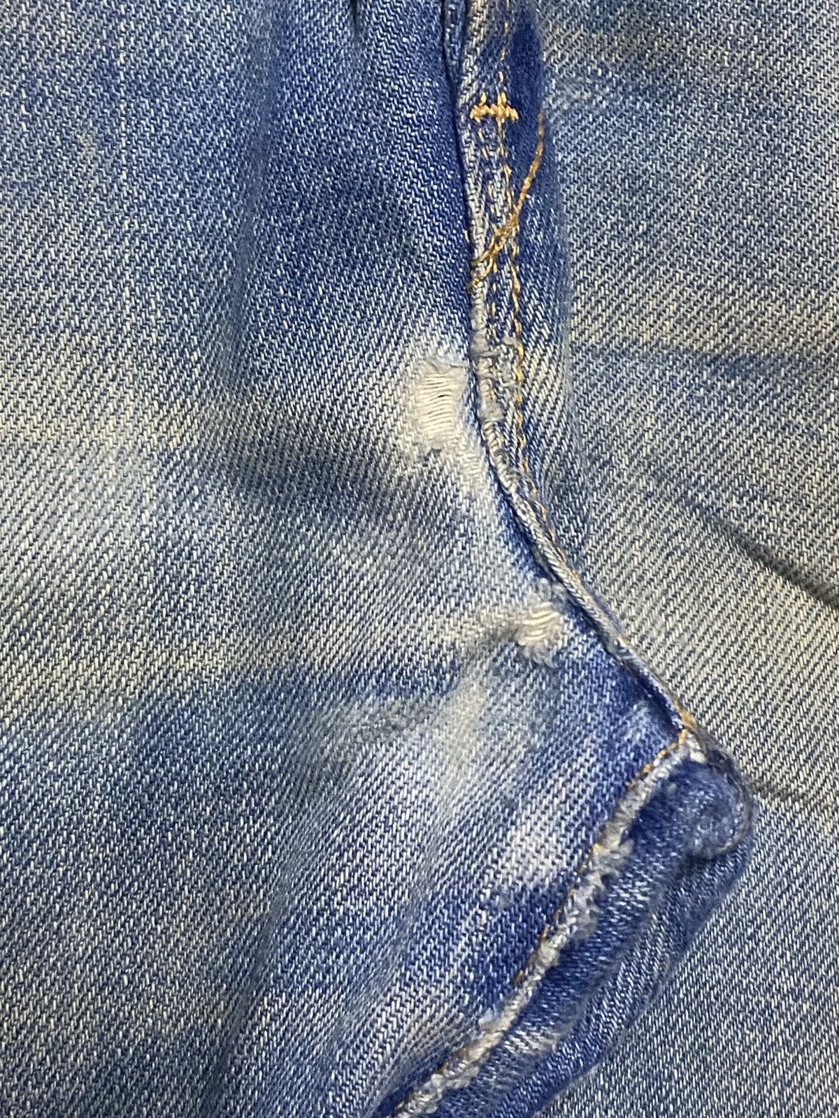 Levi's Vintage Levis Engineered Mud Wash Distressed Twist Leg Jeans Size US 31 - 13 Thumbnail