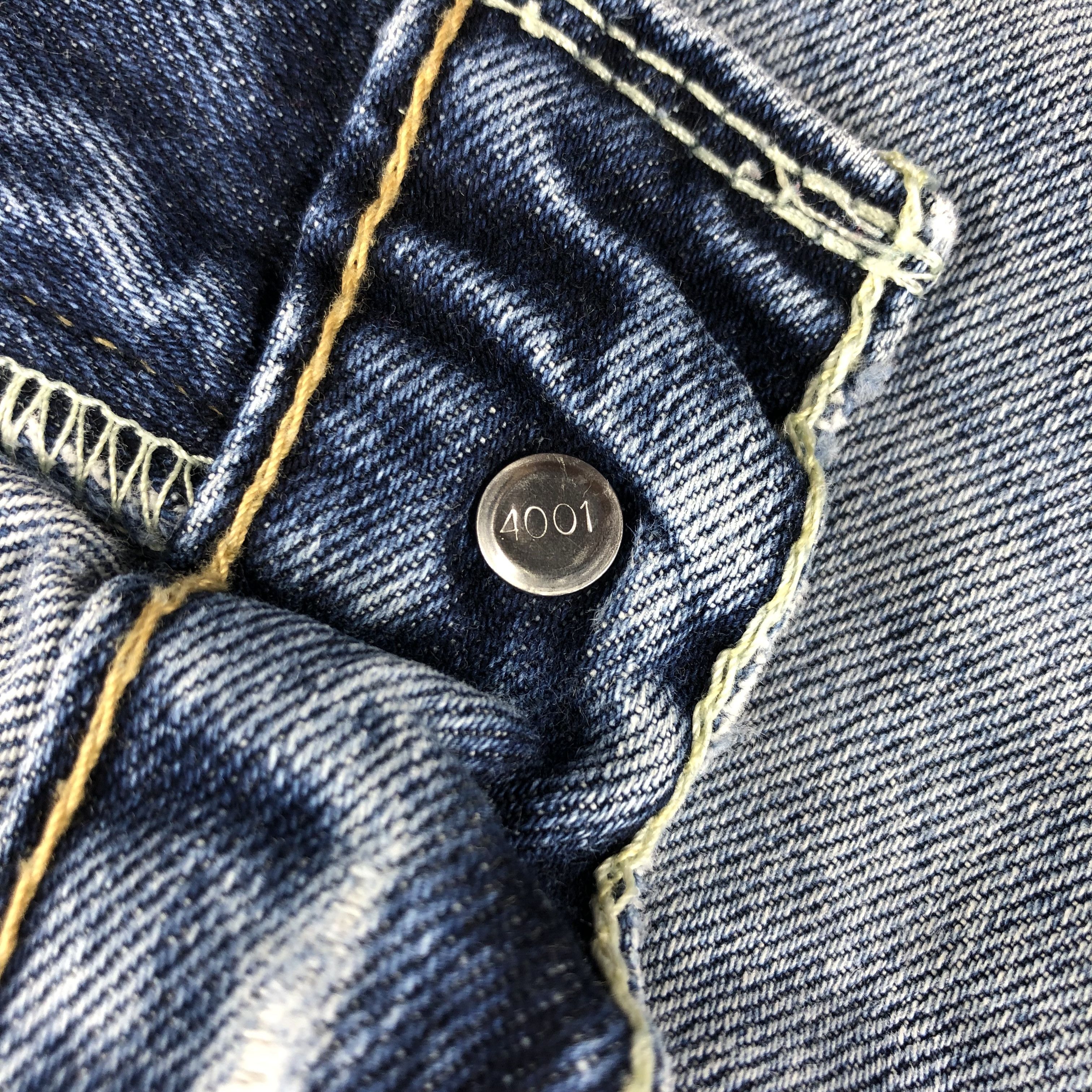 Levi's × Vintage Vintage Blue Wash Levis 501 Jeans-JM2308 Size US 37 - 15 Thumbnail