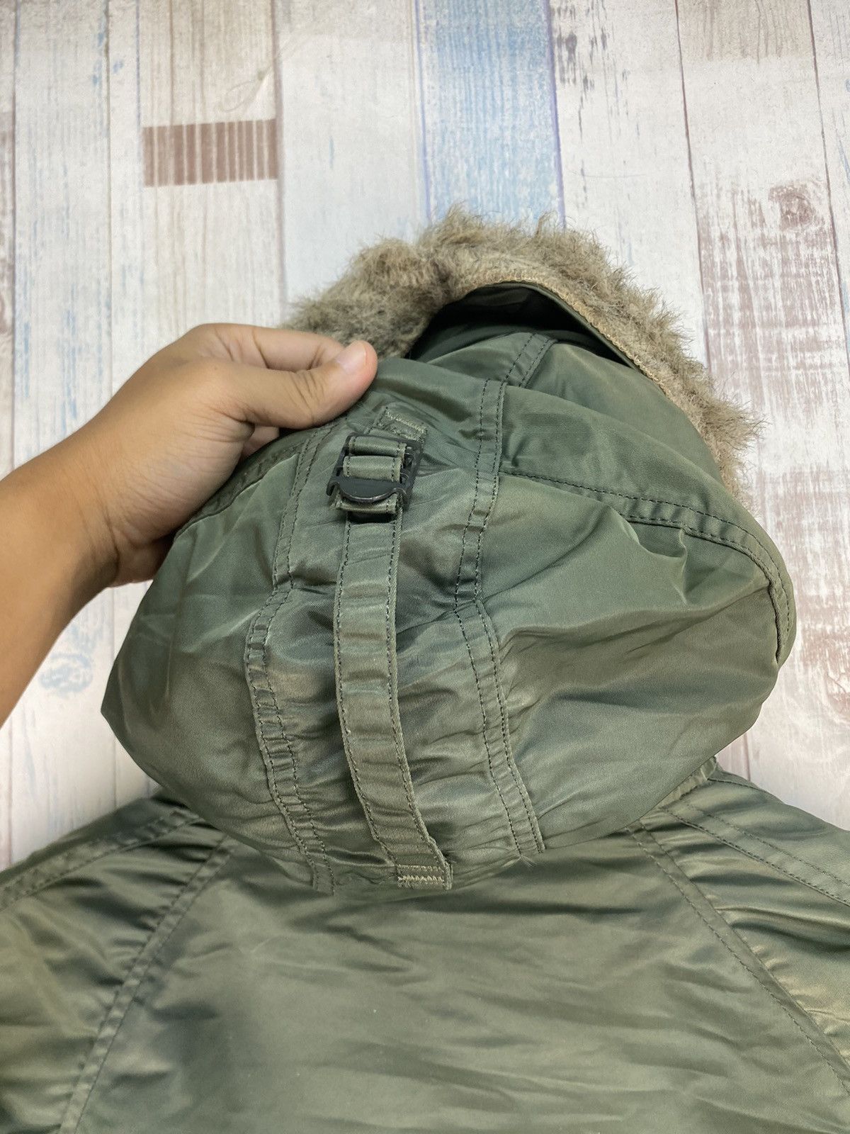 Alpha Industries × Vintage Vintage Alpha Industries Parka Cold Weather Size US L / EU 52-54 / 3 - 19 Thumbnail