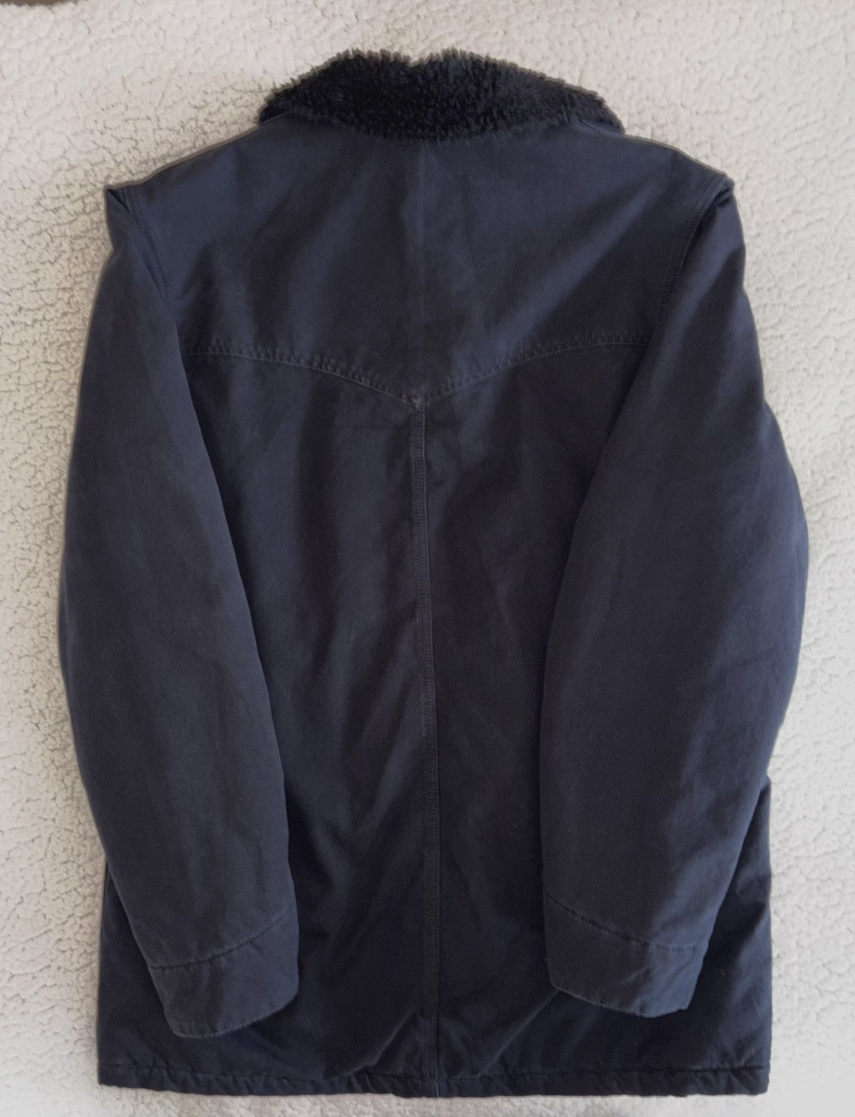 Carhartt Wip Carhartt WIP Newman Coat Black Heavy Stone Wash Size US M / EU 48-50 / 2 - 2 Thumbnail