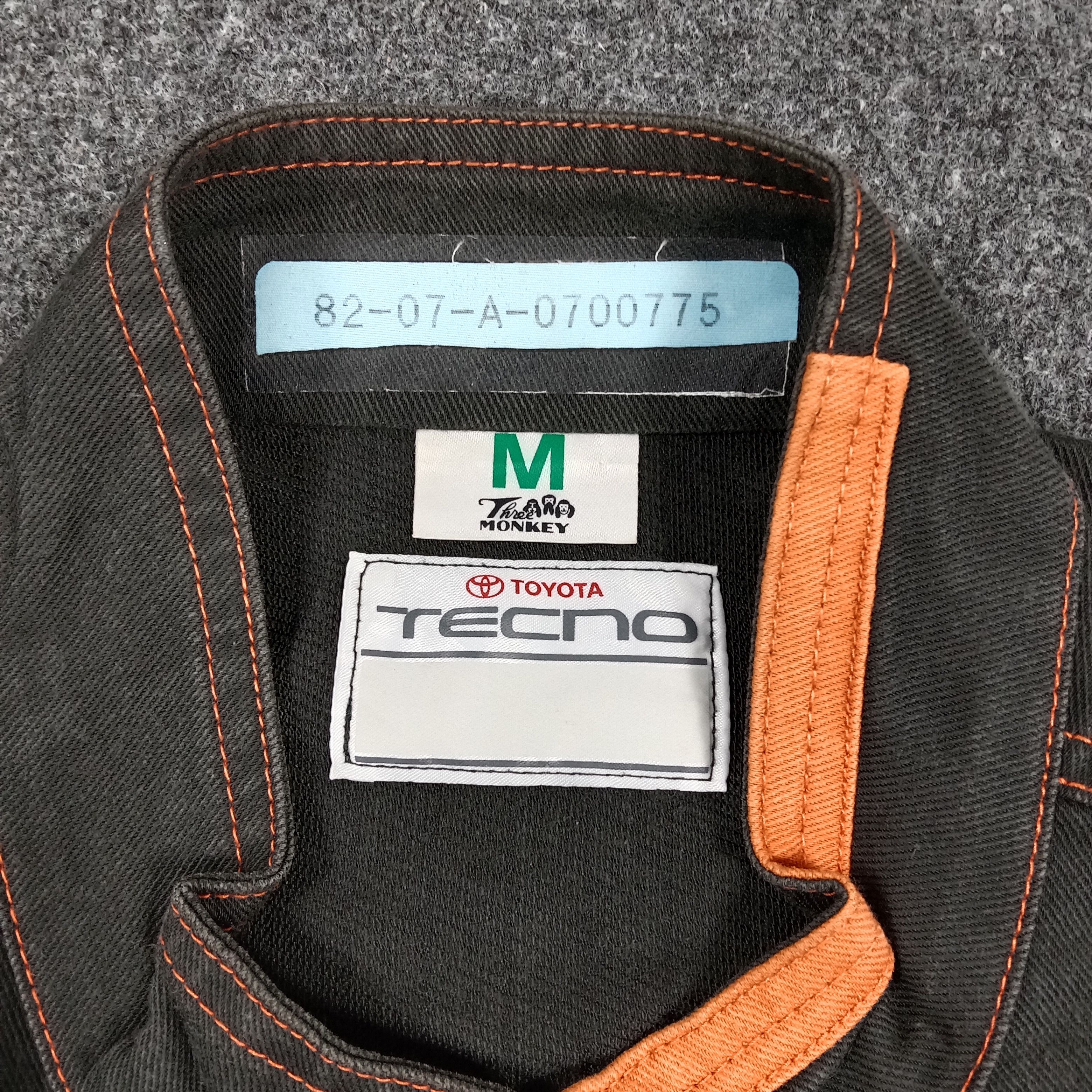 Japanese Brand Toyota Corolla Racing Motorsports Coverall Jacket C287N8 Size US M / EU 48-50 / 2 - 6 Thumbnail