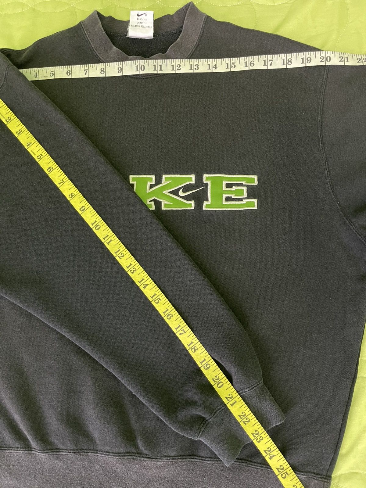 Nike Vintage 90's Nike Embroidered Spell-out Logo Sweatshirt Size US XL / EU 56 / 4 - 11 Thumbnail