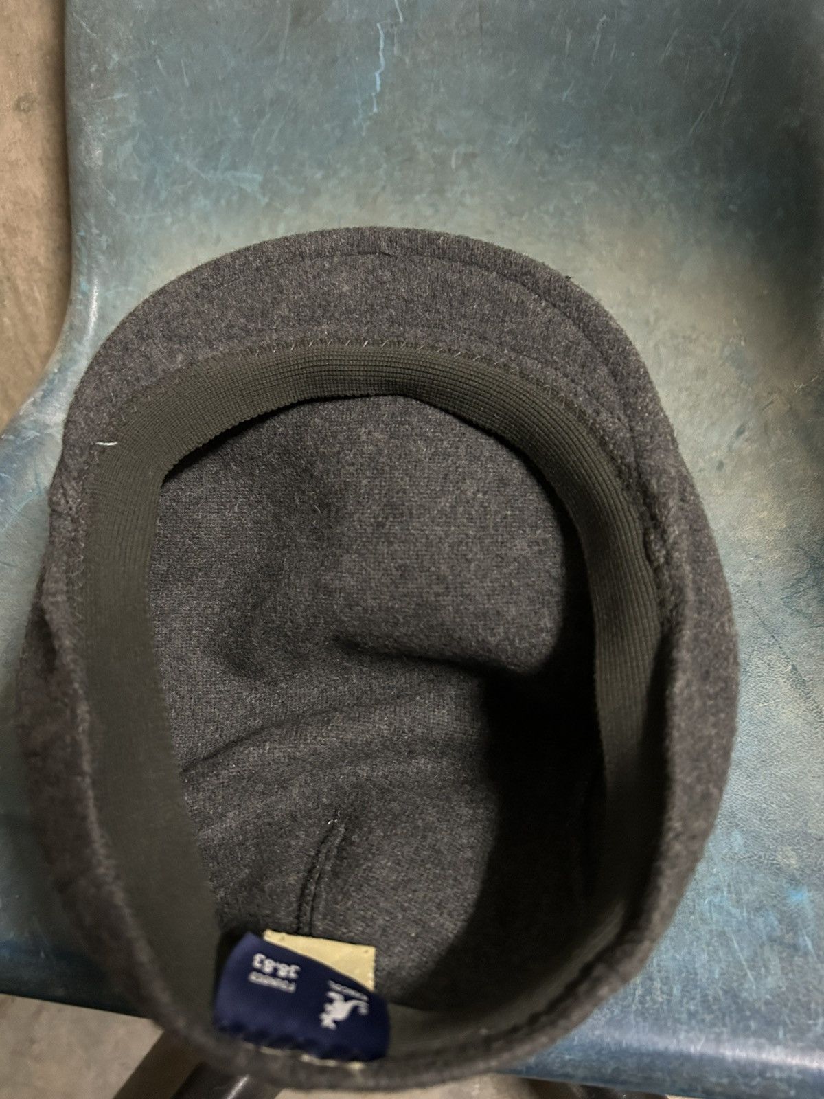 Kangol Wool 507 Charcoal Grey Flat Cap Size ONE SIZE - 9 Thumbnail