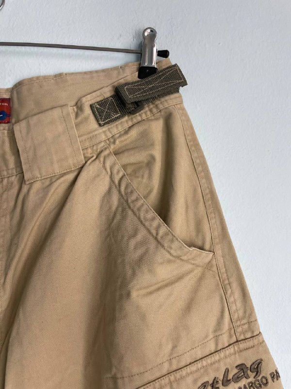 Vintage Vintage Baggy Oversized “JET LAG”Multi-Pocket Cargo Pants Size US 34 / EU 50 - 7 Thumbnail