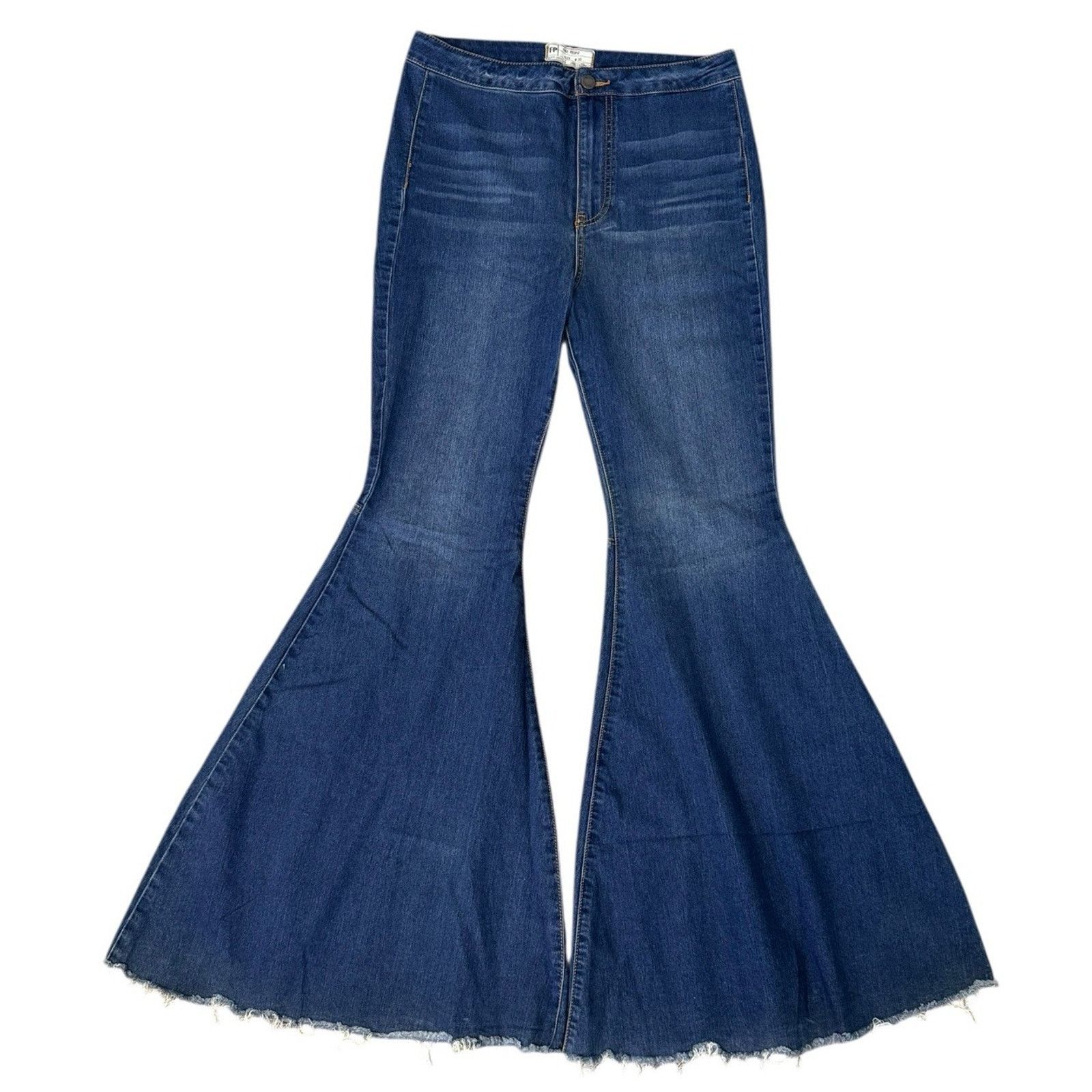 Free People FREE PEOPLE Just Float On Flare Jeans Vintage Bell Bottom 30 Size 30" / US 8 / IT 44 - 2 Thumbnail