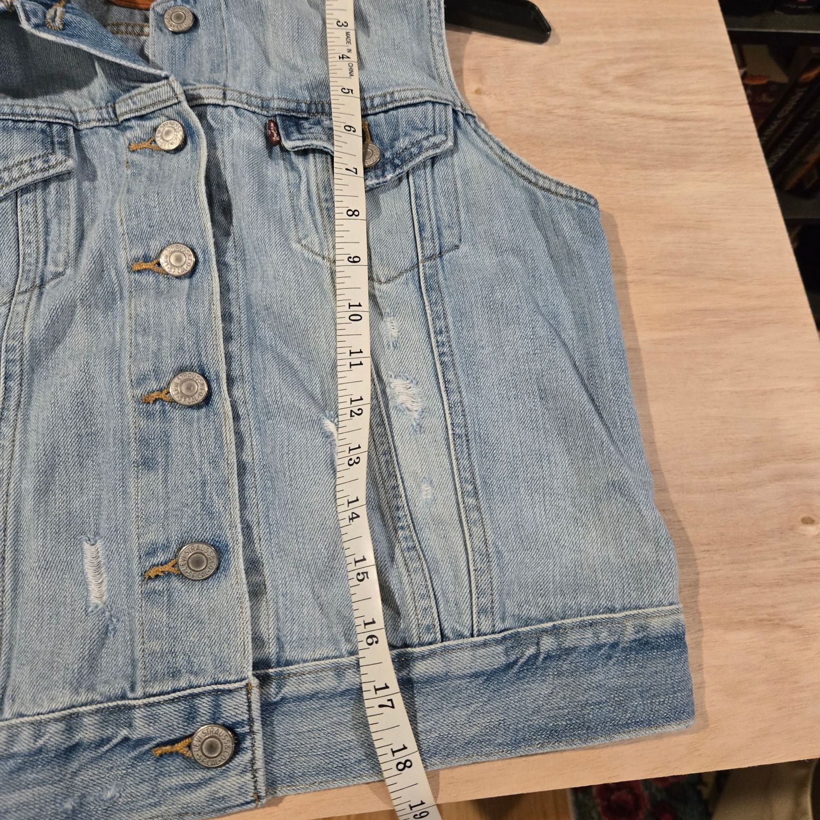 Levi's Levi's XX distressed denim vest sz M Size M / US 6-8 / IT 42-44 - 6 Thumbnail