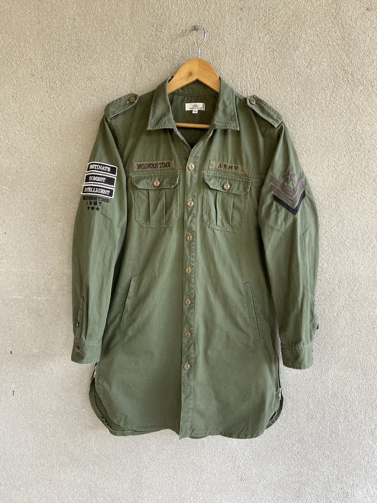 BERNINGS SHO BERNINGS SHO military long shirt Size US M / EU 48-50 / 2 - 1 Thumbnail