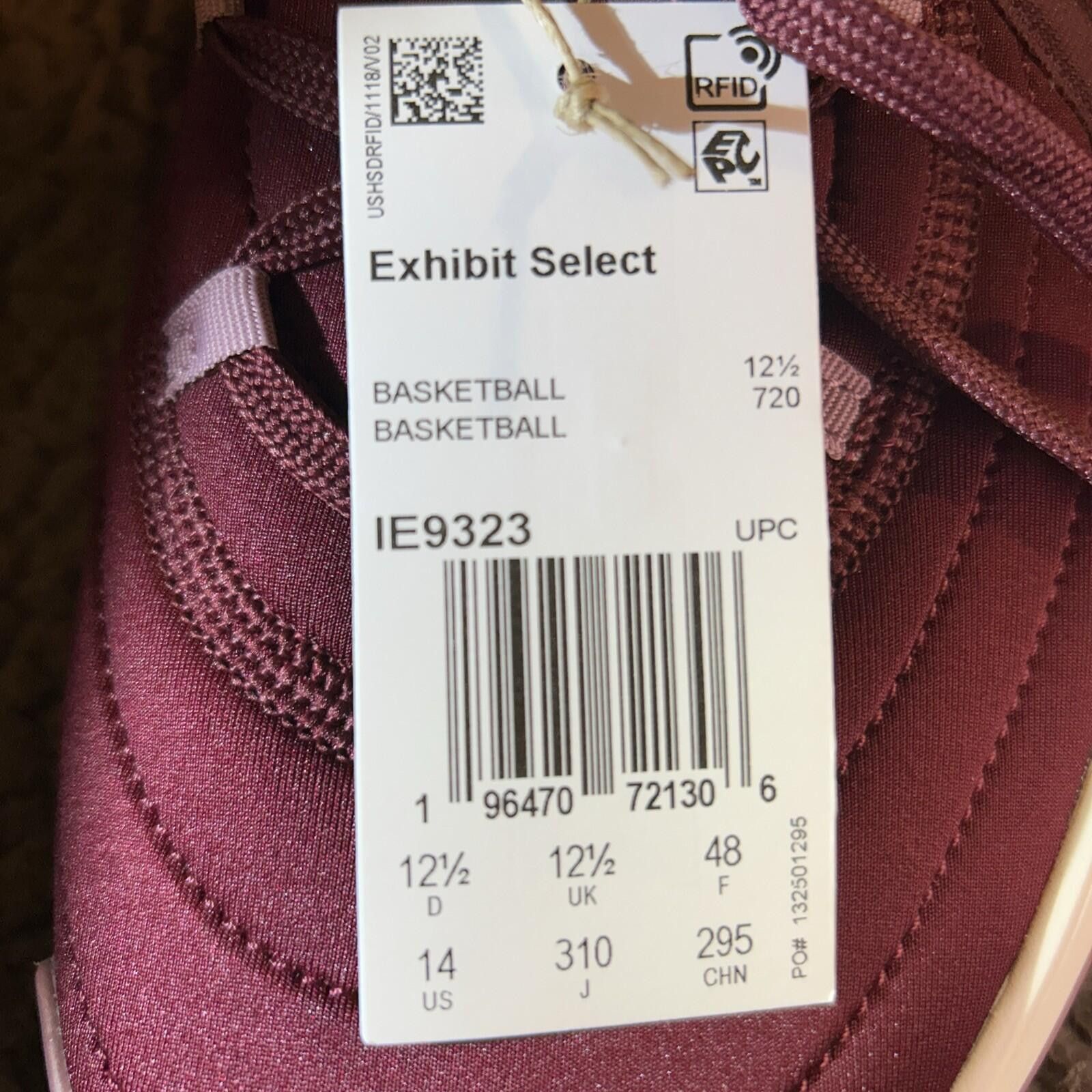 Adidas Adidas Women's Exhibit Select 2.0 Basketball Sz.12.5 Purple Size US 12 / IT 42 - 7 Thumbnail
