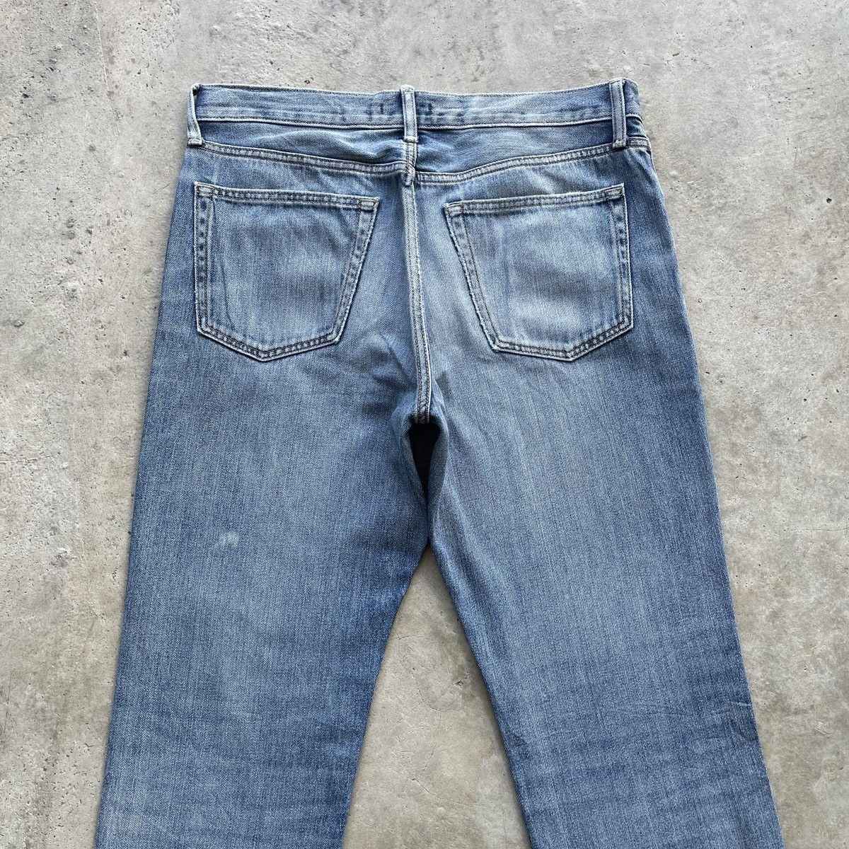 Japanese Brand Vintage Japanese Distressed Faded Jeans Denim Pants W34 Size US 34 / EU 50 - 8 Thumbnail