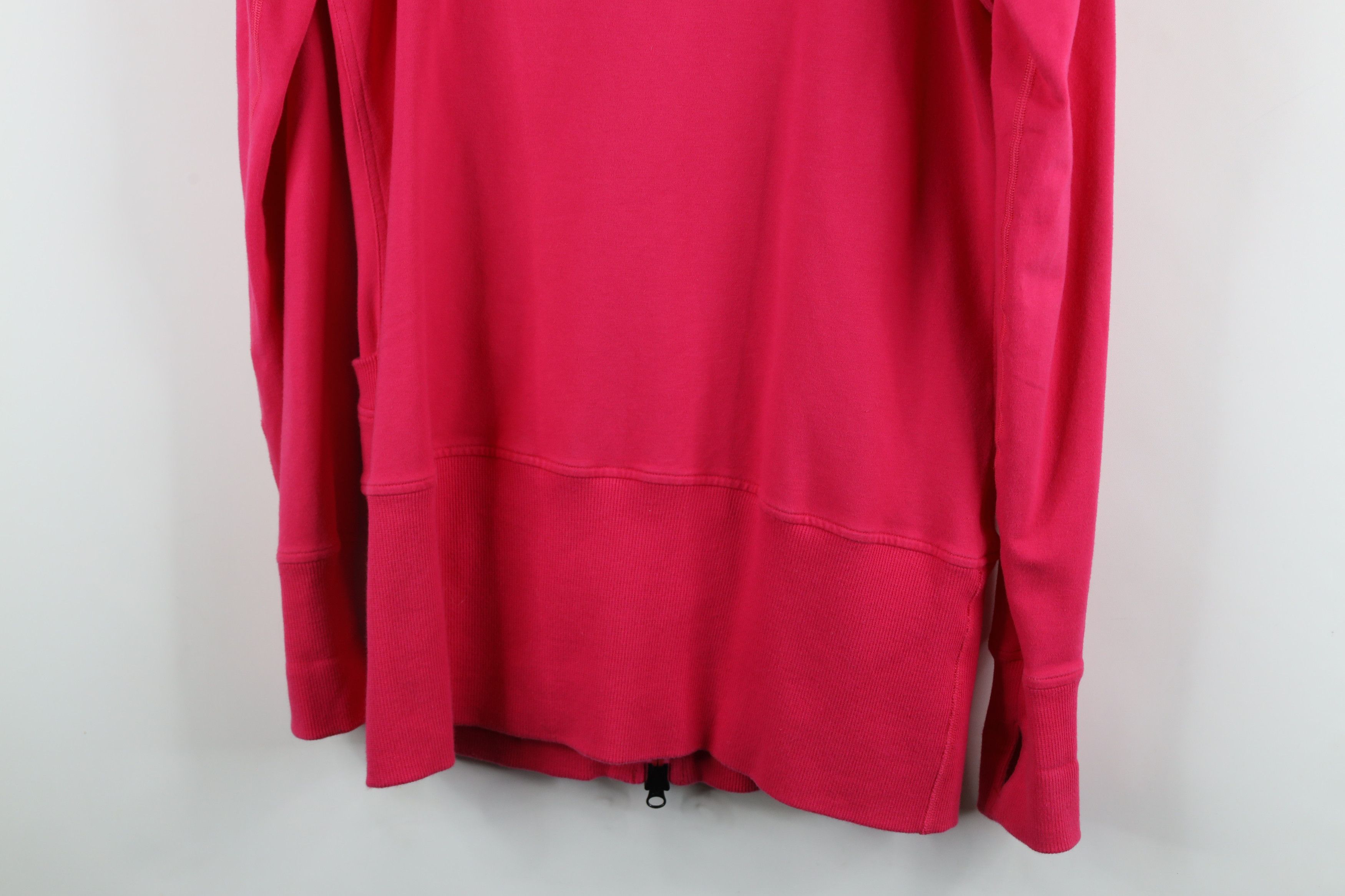 Lululemon × Vintage Vintage Lululemon Scuba Full Zip Hoodie Sweatshirt Pink Size XL / US 12-14 / IT 48-50 - 15 Thumbnail