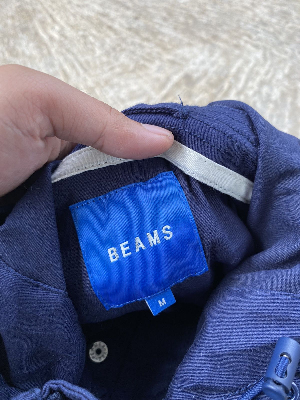 Beams Plus Japan Beams Canvas Montain Jacket Blue Size US M / EU 48-50 / 2 - 5 Thumbnail