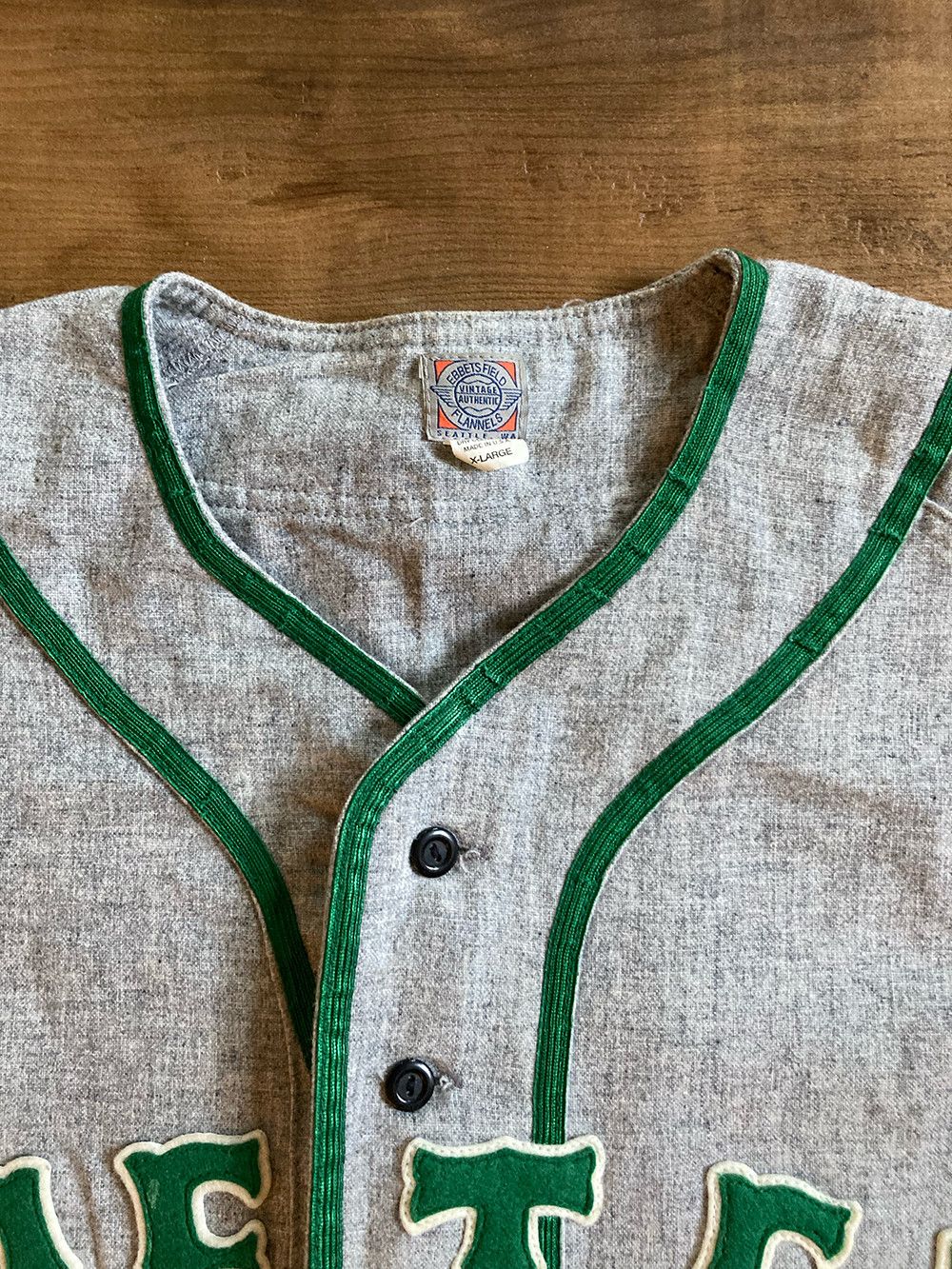 Ebbets Field Flannels 2014 LRG x Ebbets "Lifted" Wool Jersey Size US XL / EU 56 / 4 - 3 Thumbnail