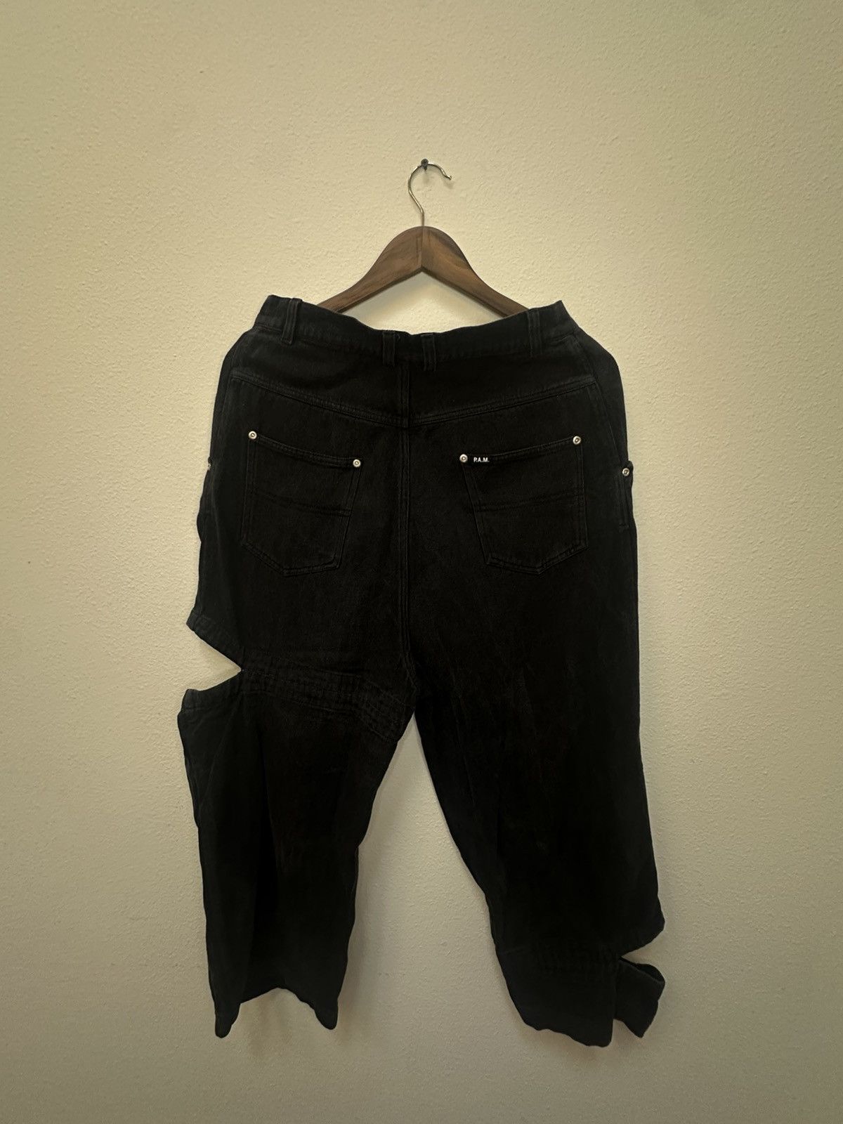 Perks And Mini P.A.M (Perks And Mini) Cropped Wide Leg Bri Bri Pants Size M Size US 32 / EU 48 - 2 Thumbnail
