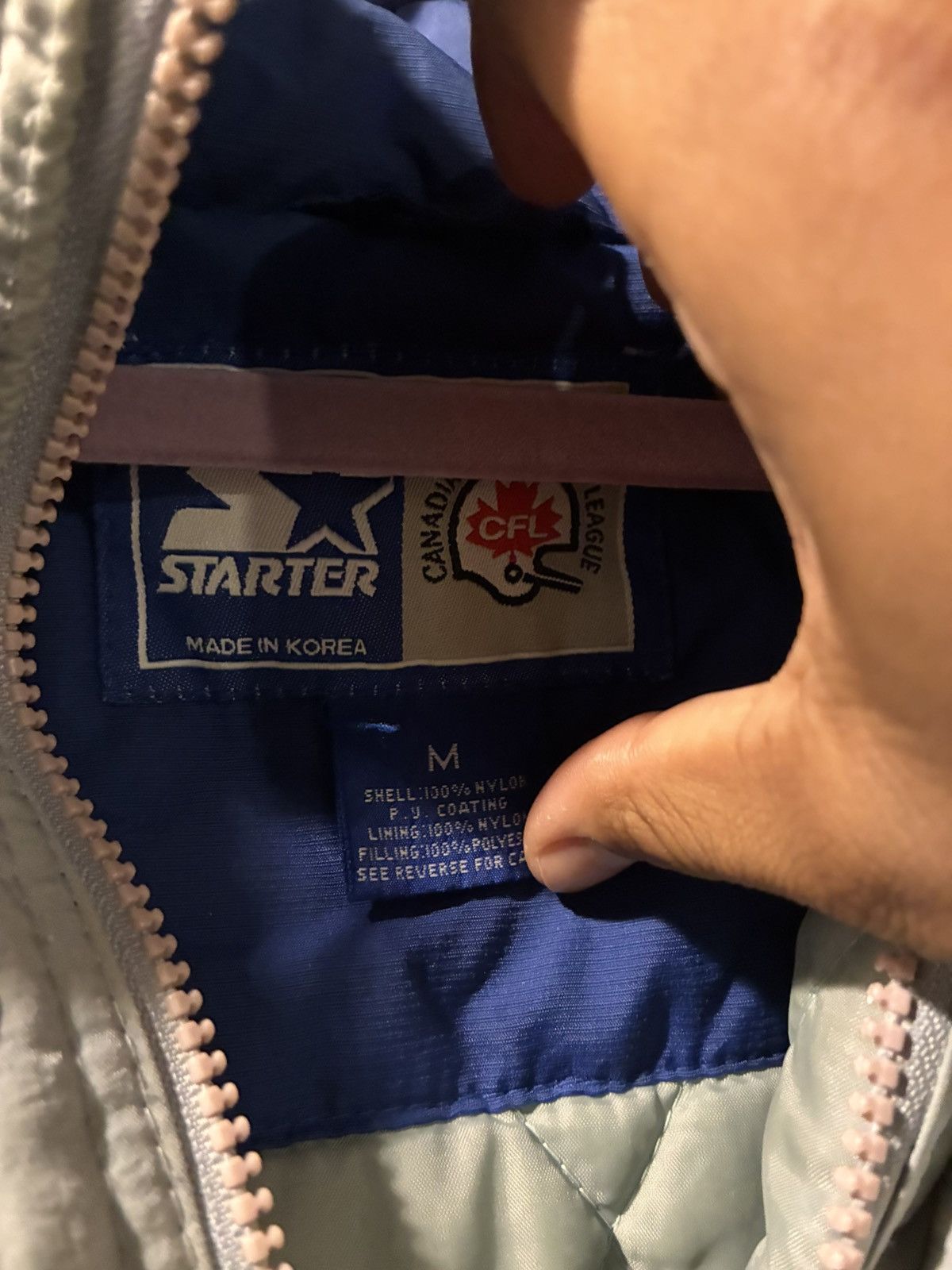 Starter Vintage 90s Starter Baltimore Stallions Size US M / EU 48-50 / 2 - 8 Thumbnail