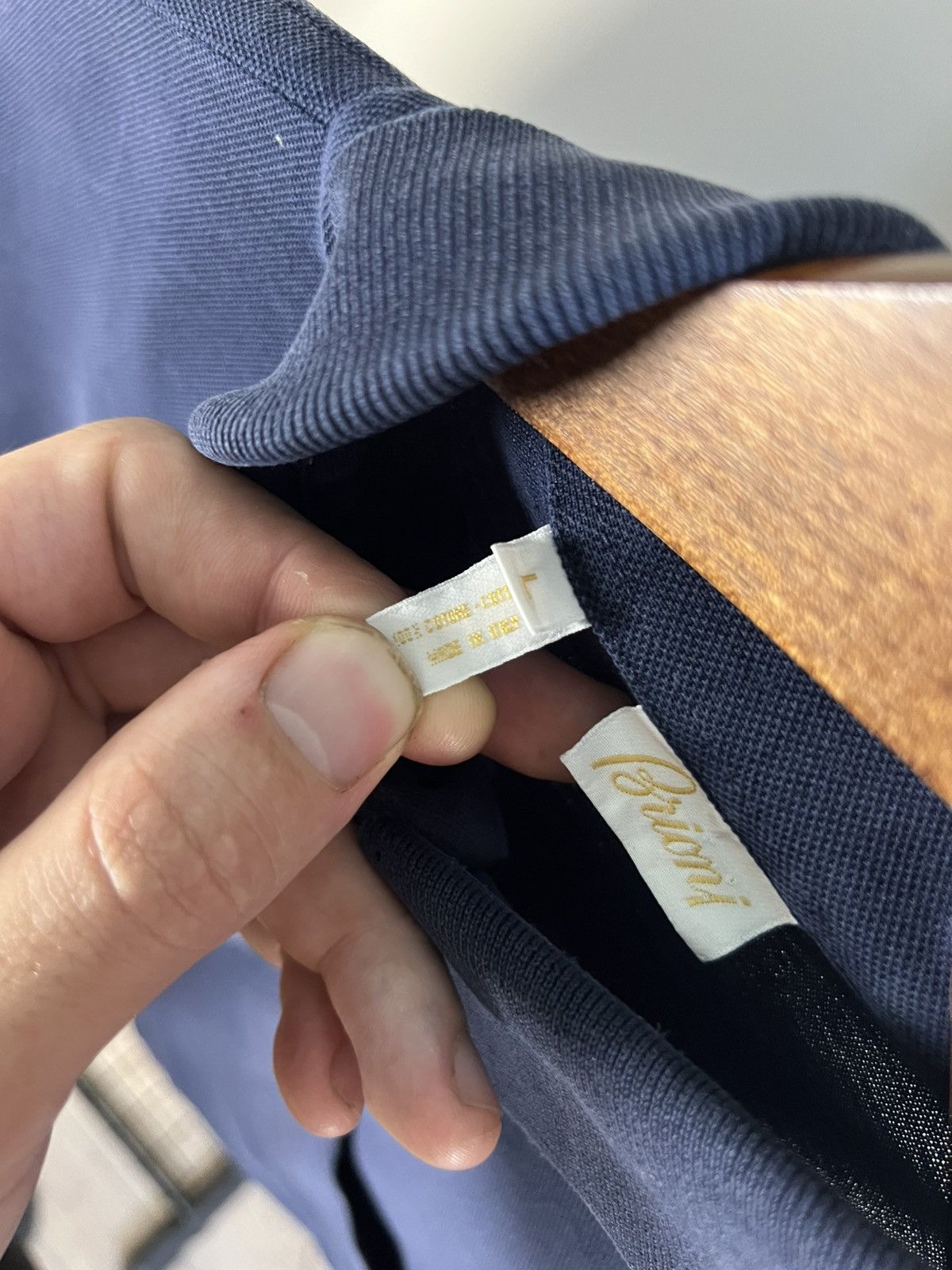 Brioni Brioni Polo shirt made in Italy 🇮🇹 Size US L / EU 52-54 / 3 - 7 Thumbnail