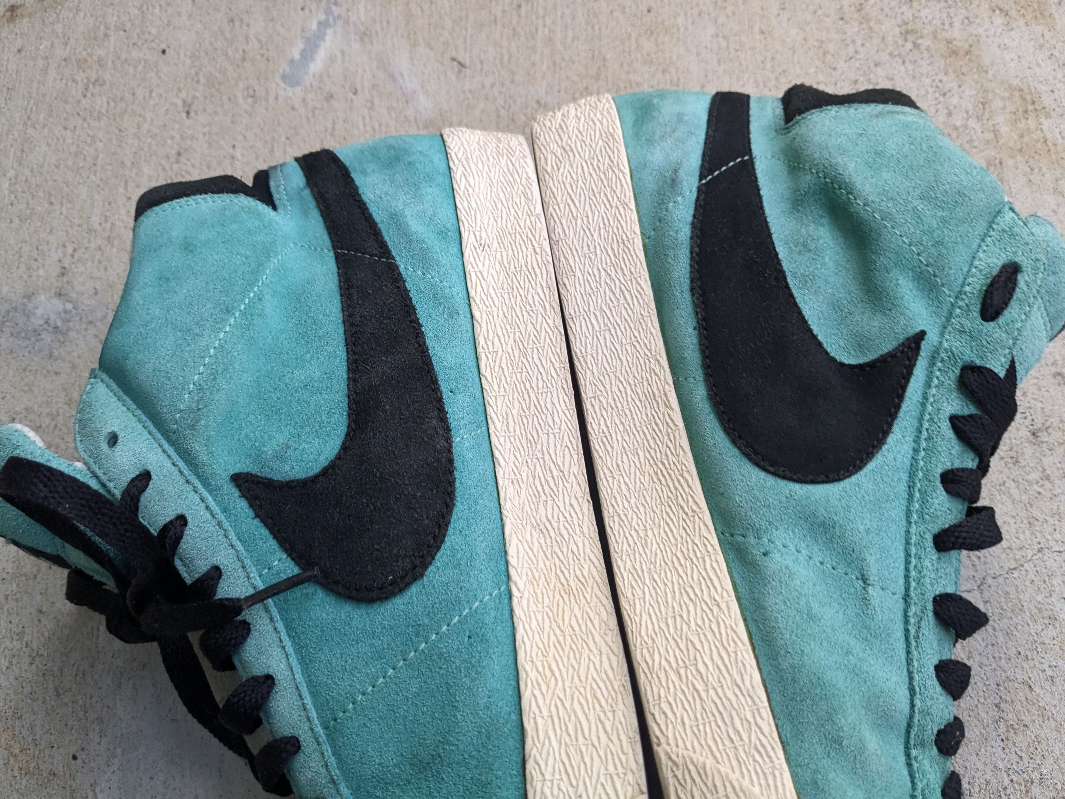 Nike Nike SB Blazer 2008 Azure 13 Suede Blue 310801-401 Size US 13 / EU 46 - 9 Thumbnail