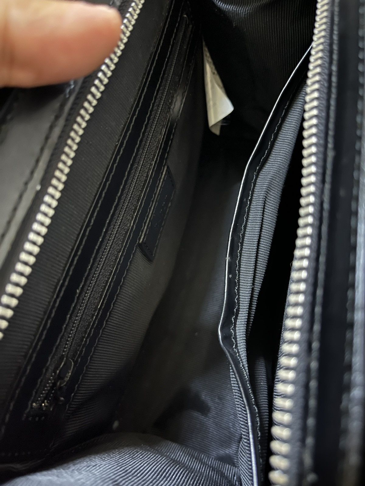 Yohji Yamamoto Yohji Yamamoto Y’saccs Leather 🇯🇵 Made Size ONE SIZE - 9 Thumbnail