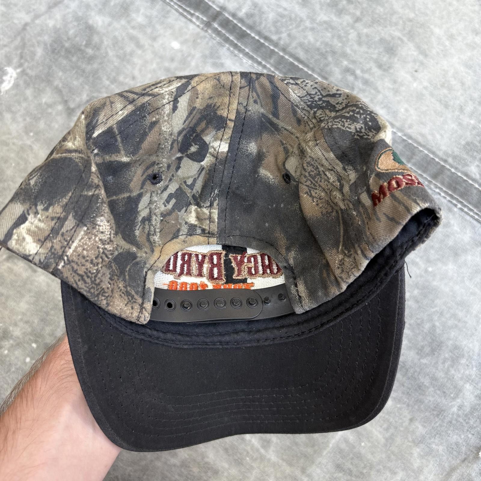 Mossy Oaks Vintage 90s Y2K Tracy Byrd Country Music Mossy Oak Camo Hat Size ONE SIZE - 4 Thumbnail