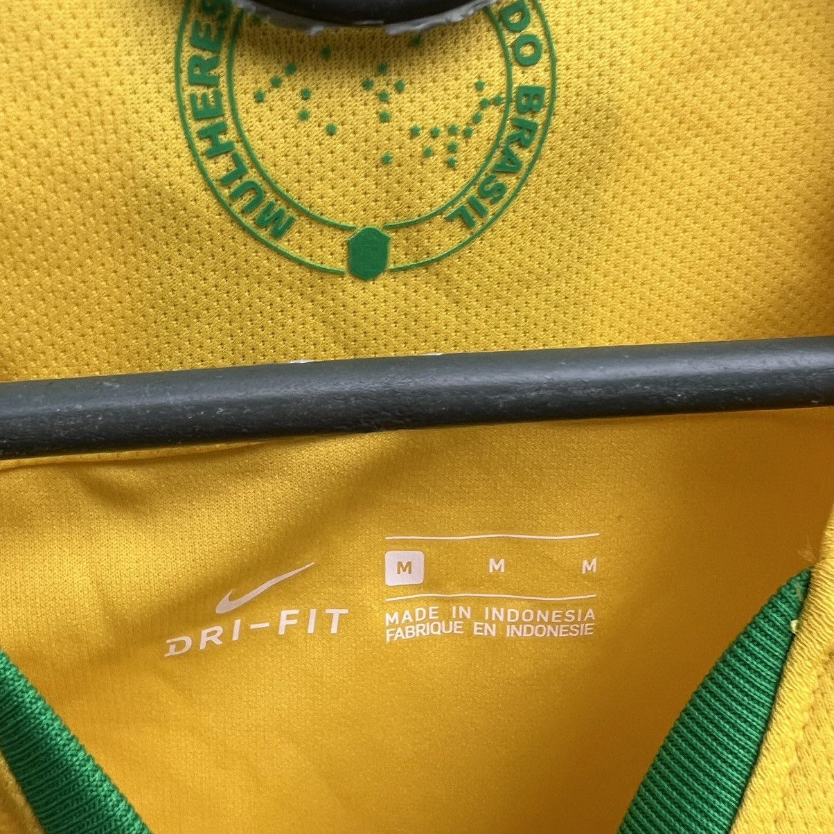 Nike Nike Brazil Home Soccer Jersey 2019-2020 Size M / US 6-8 / IT 42-44 - 6 Thumbnail