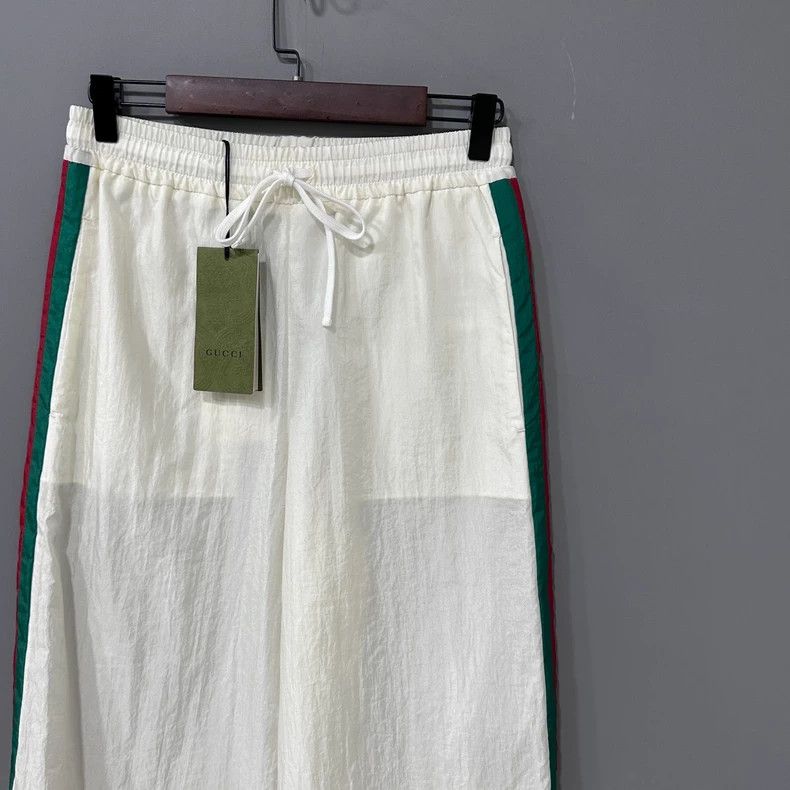 Gucci Gucci Size S Classic red and green striped shorts 2504-Nex Size US 29 - 2 Thumbnail