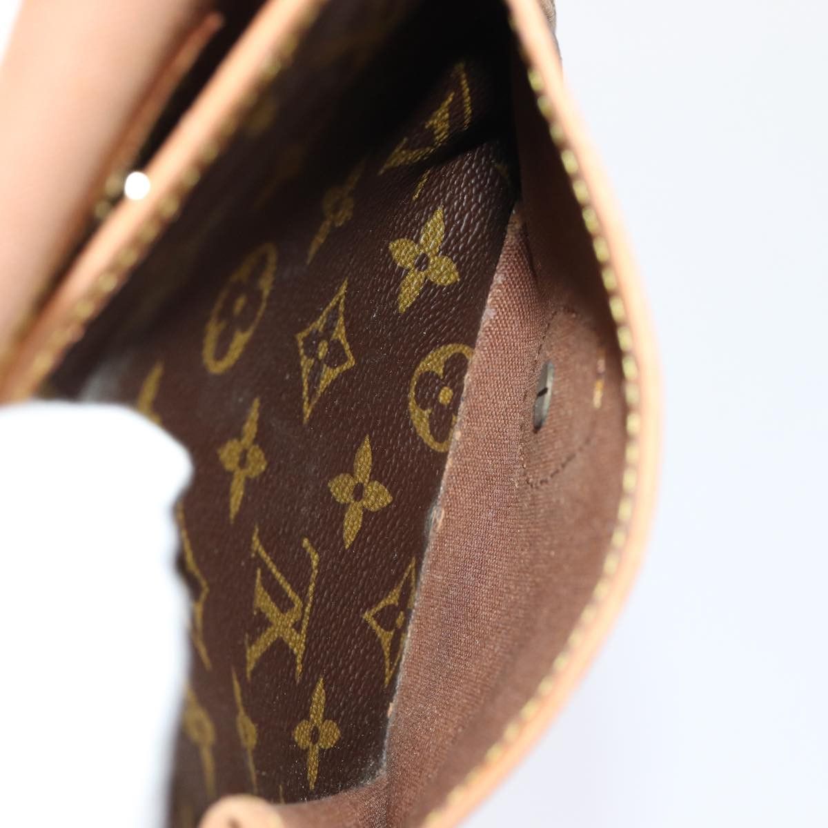 Louis Vuitton LOUIS VUITTON Monogram Gibeciere MM Shoulder Bag M42247 Size ONE SIZE - 16 Thumbnail
