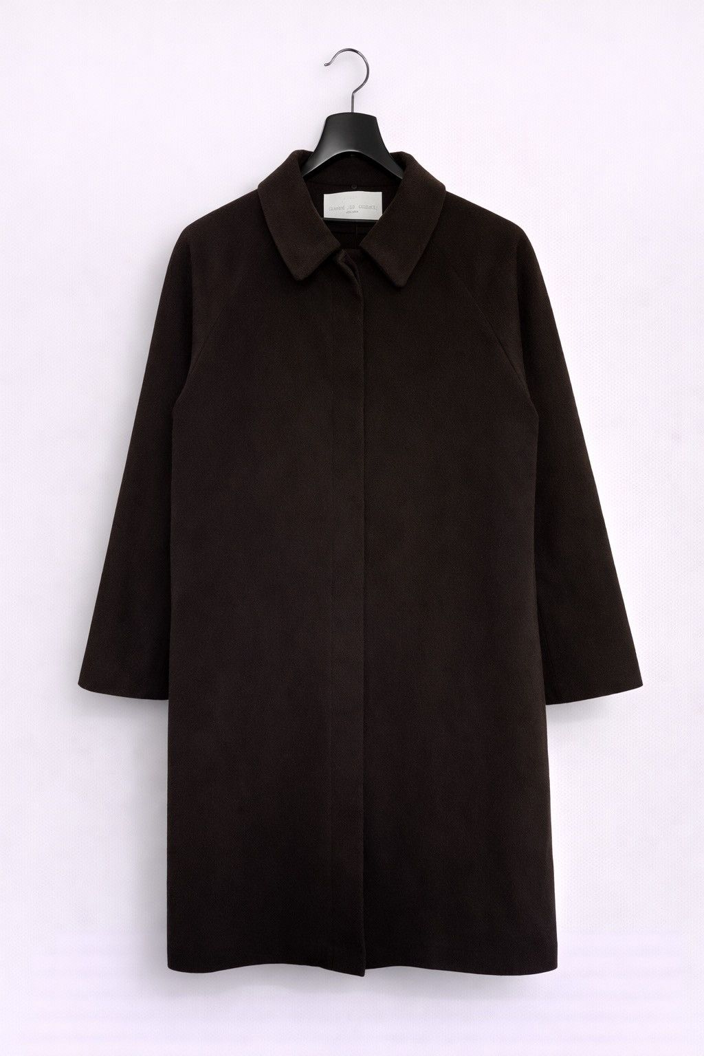 Japanese Brand Gianni Lo Giudice Milano Wool Blend Long Coat Minimalist Size S / US 4 / IT 40 - 1 Thumbnail