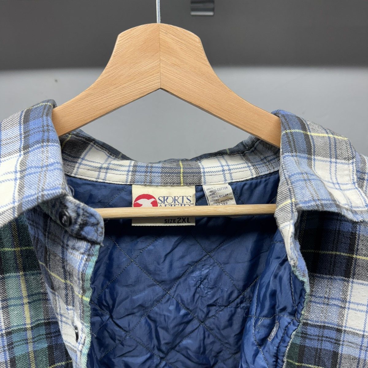 Vintage Thrashed Distressed Plaid Flannel Shirt Jacket Grunge Size US XXL / EU 58 / 5 - 3 Thumbnail
